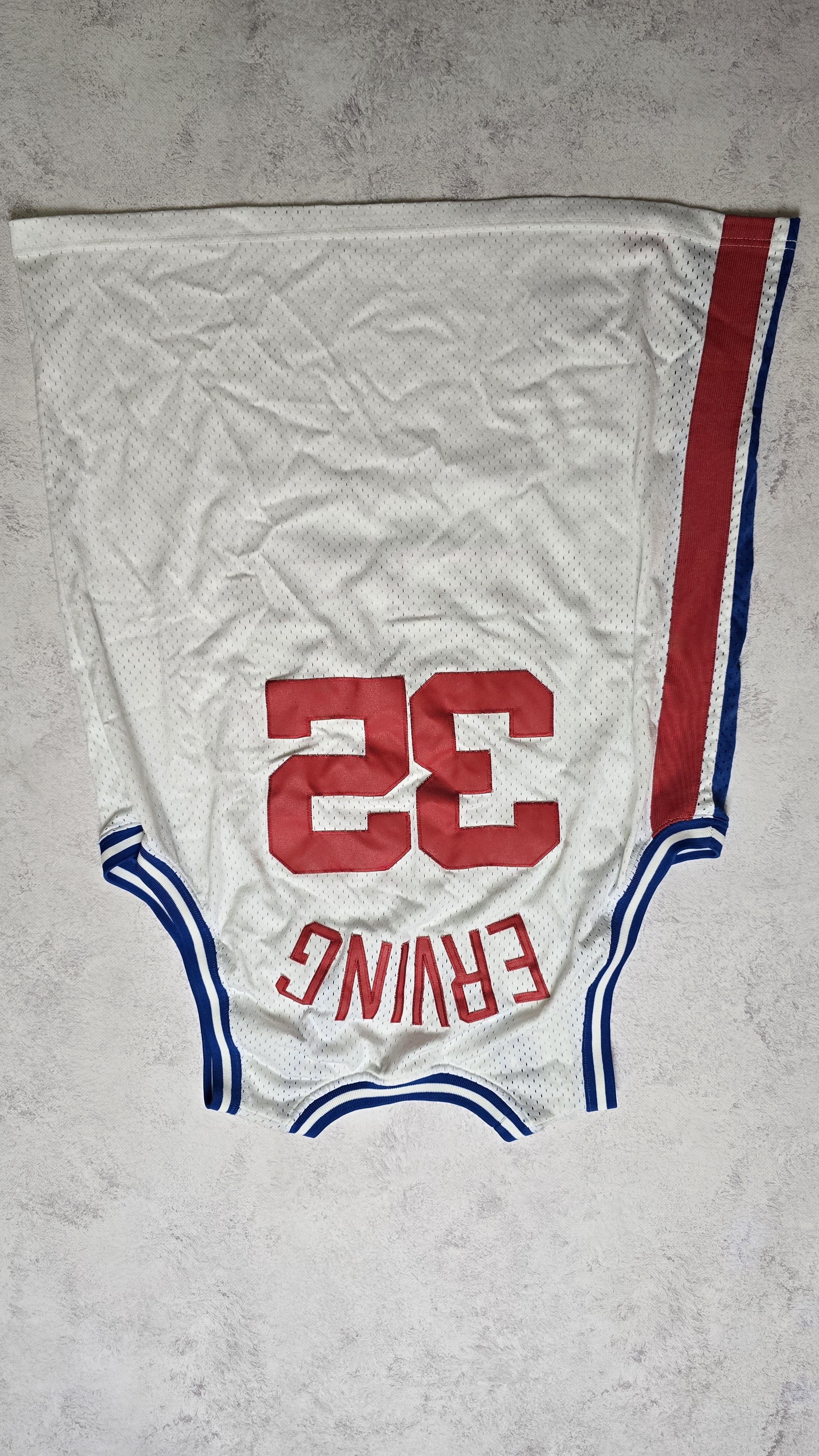 Champion Dr. J Julius Erving New York Nets ABA European Cut Jersey Size US XL / EU 56 / 4 - 2 Thumbnail