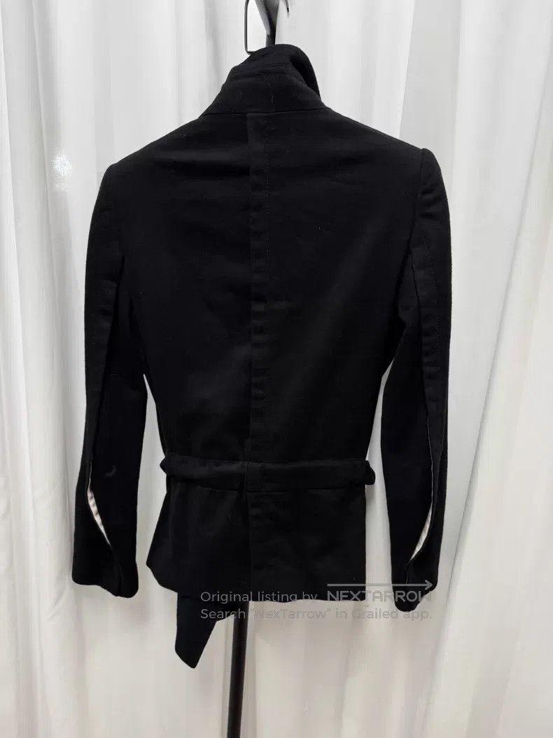 Ann Demeulemeester Ann Demeulemeester Cashmere Blend Slanted Zipper Jacket Size XXS / US 00 / IT 34 - 6 Thumbnail