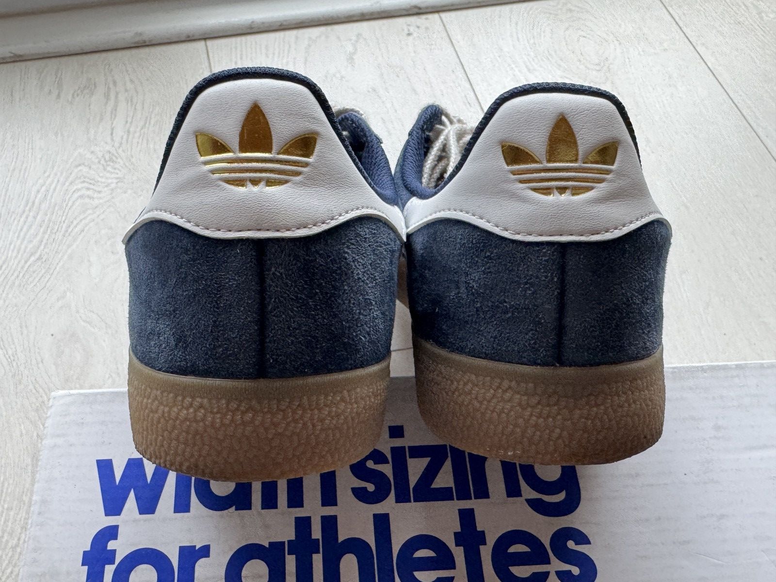 Adidas Adidas Gazelle Navy Suede Size US 10.5 / EU 43-44 - 4 Thumbnail