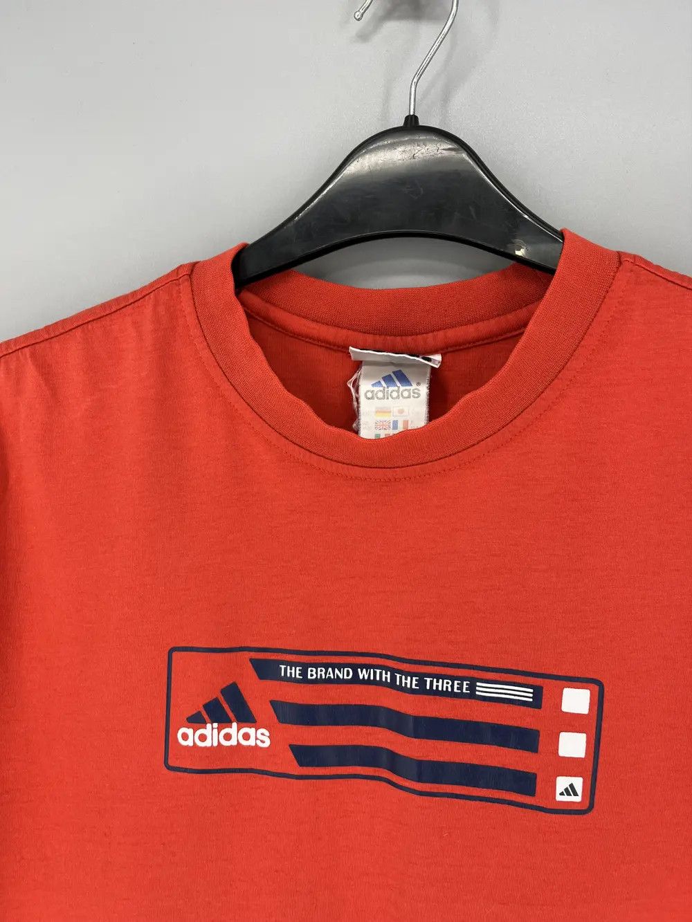 Other Vintage Y2K Adidas T-Shirt Big Logo Size US XL / EU 56 / 4 - 6 Thumbnail