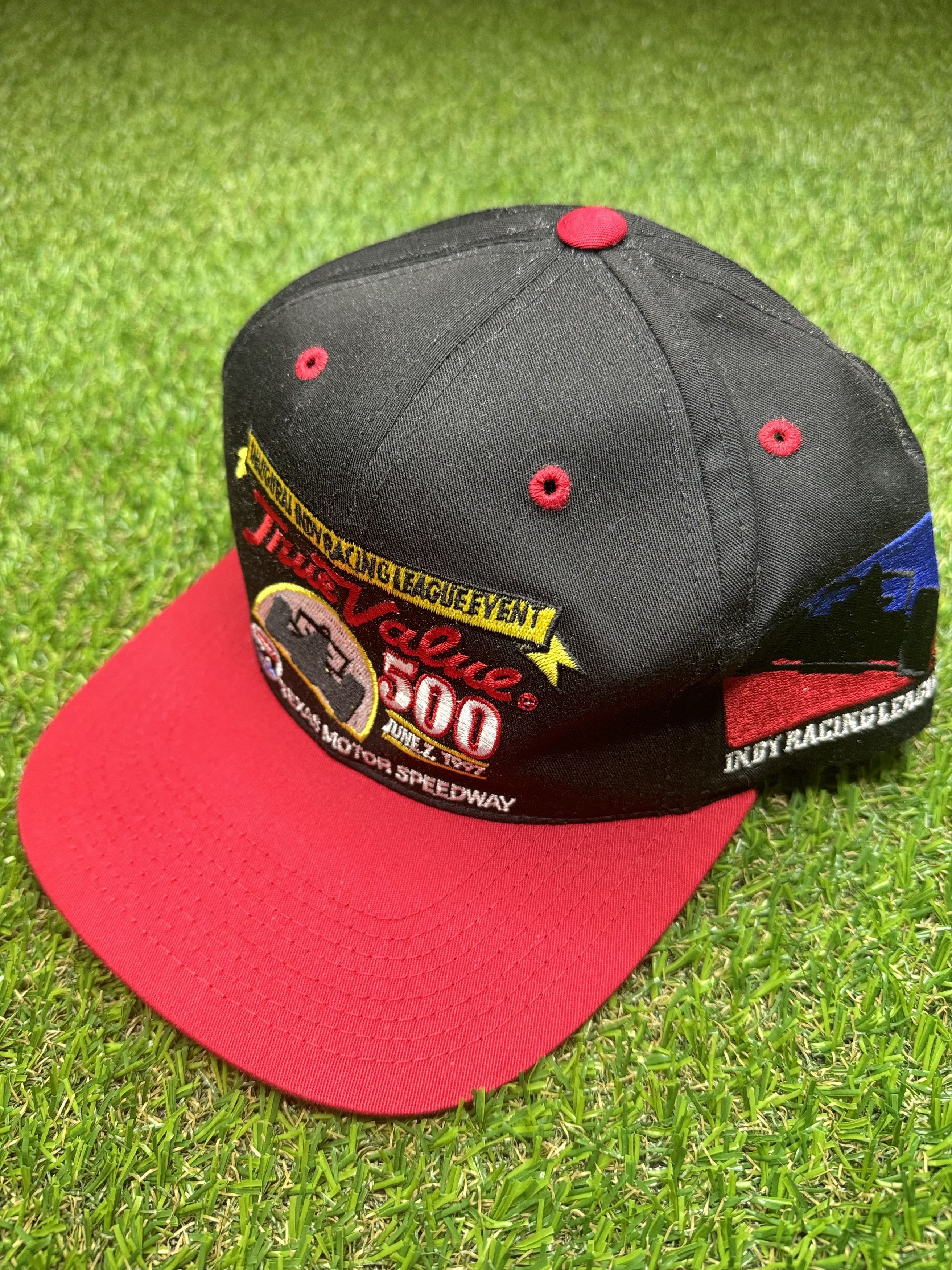 Vintage VTG True Value 500 Snapback Hat 97 TX Motor Speedway Indy Size ONE SIZE - 2 Thumbnail