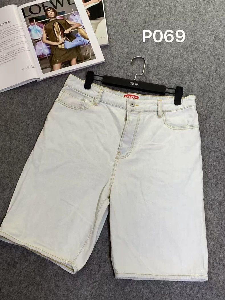 Kenzo KENZO Letter embroidered shorts Size US 30 / EU 46 - 1 Thumbnail