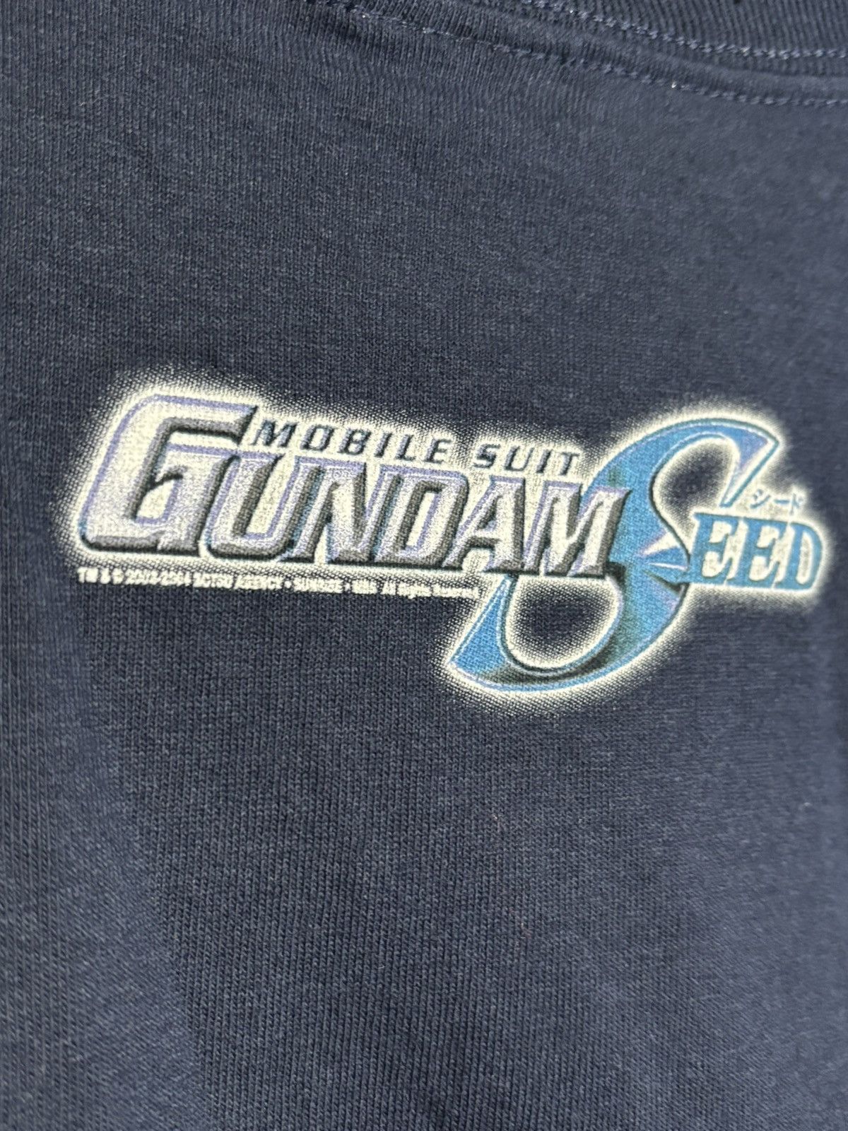 Gildan RARE 2004 XL Gundam Seed Anime T-Shirt Size US XL / EU 56 / 4 - 4 Thumbnail