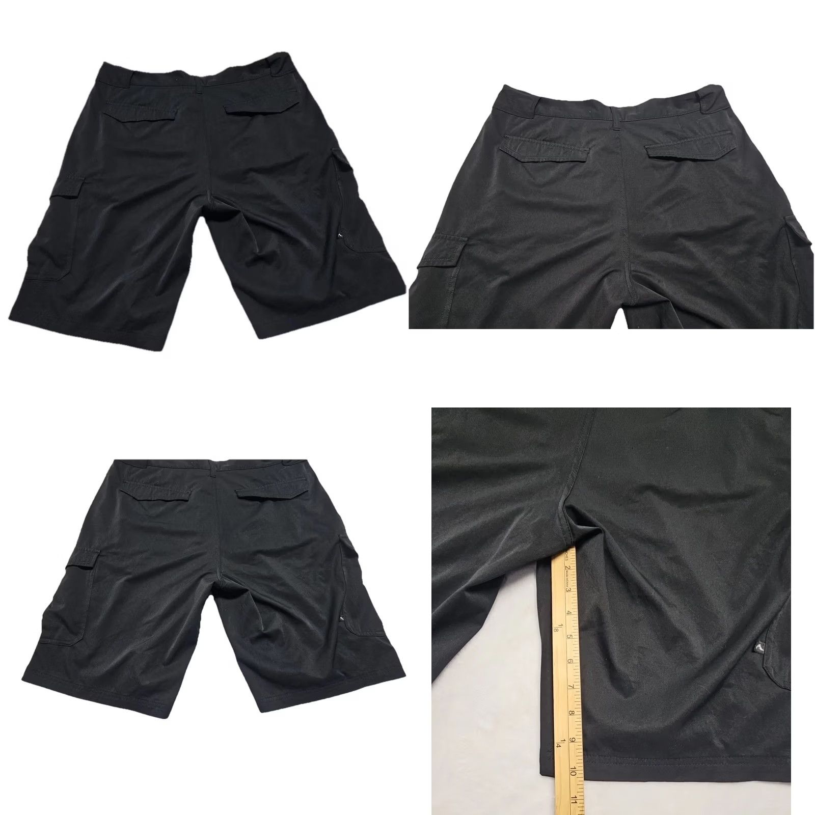 Vintage Denali Cargo Shorts Mens 36 Black Stretch Tactical Outdoor Casual Hiking Size US 36 / EU 52 - 8 Thumbnail