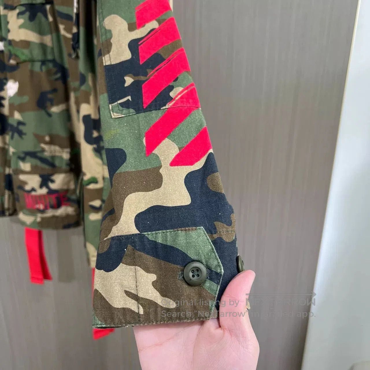 Off-White Off-White Camouflage Ribbon Jacket. Size US S / EU 44-46 / 1 - 3 Thumbnail