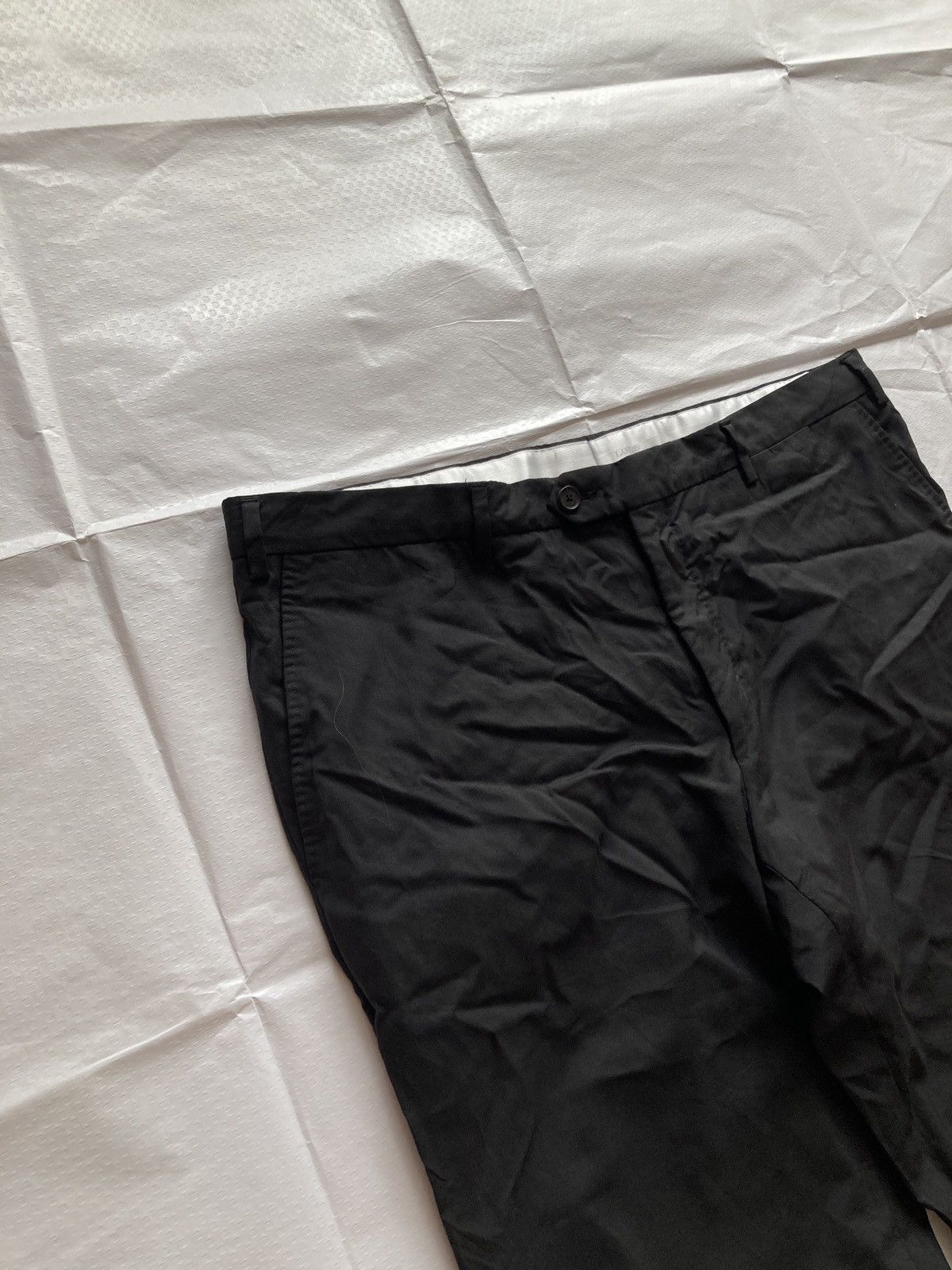 Lanvin Lanvin black wool elegant pants Size US 40 / EU 56 - 4 Thumbnail