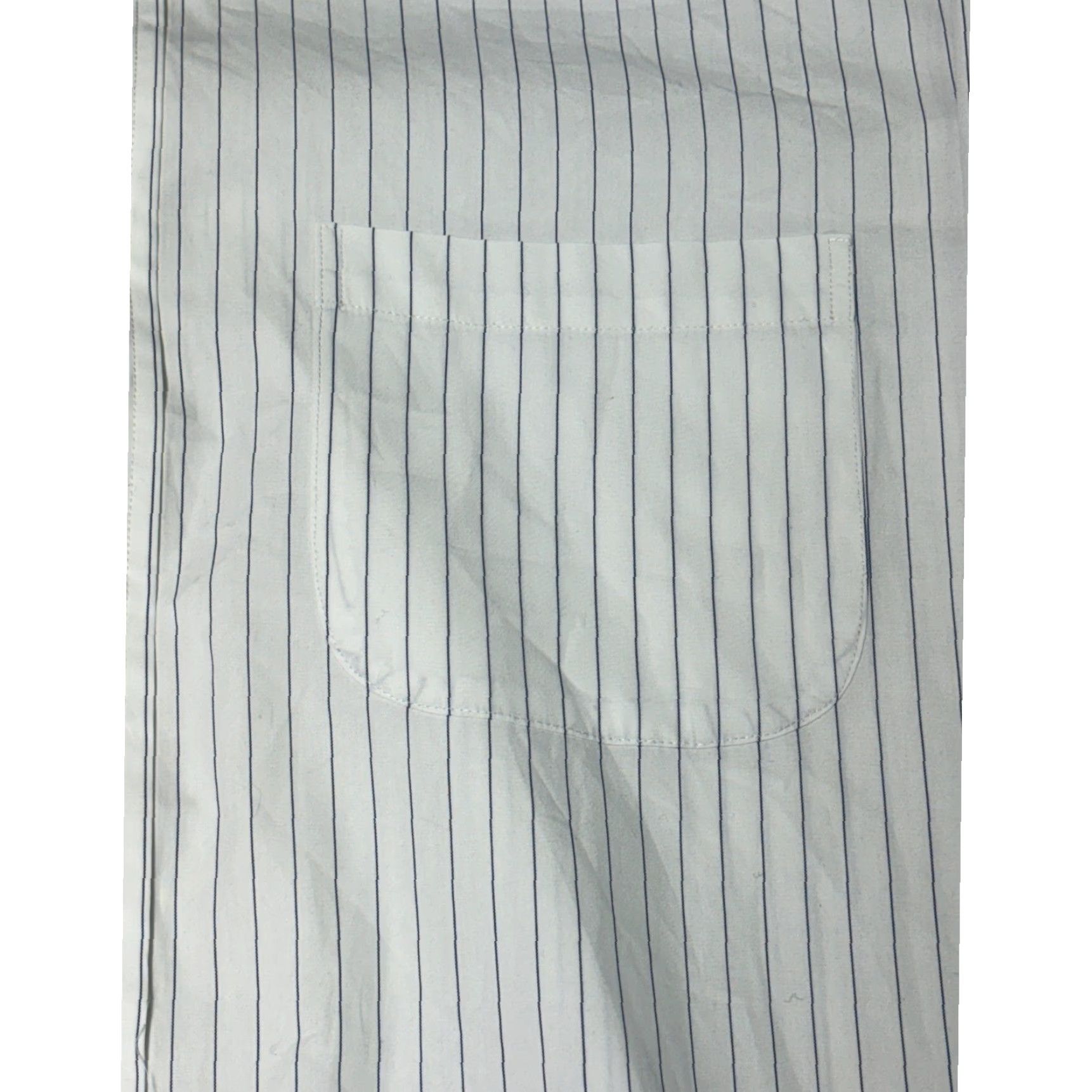 Brooks Brothers Brooks Brothers Dress Shirt Mens Regular All Cotton Blue Pinstripe 18-6/7 42 in Chest Long Sleeve Button-Down Collar Barrel Cuff Vintage No Size 48R - 2 Thumbnail