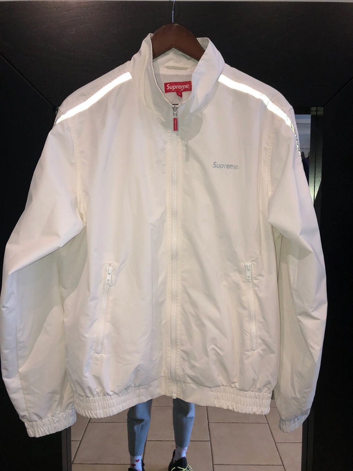 Supreme Supreme White 3M Jacket Size US M / EU 48-50 / 2 - 1 Thumbnail