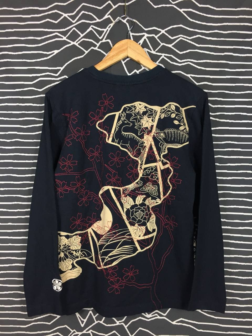 Japanese Brand Vtg Infinity Japanese Traditional Sukajan Longsleeve Tee Size US M / EU 48-50 / 2 - 4 Thumbnail