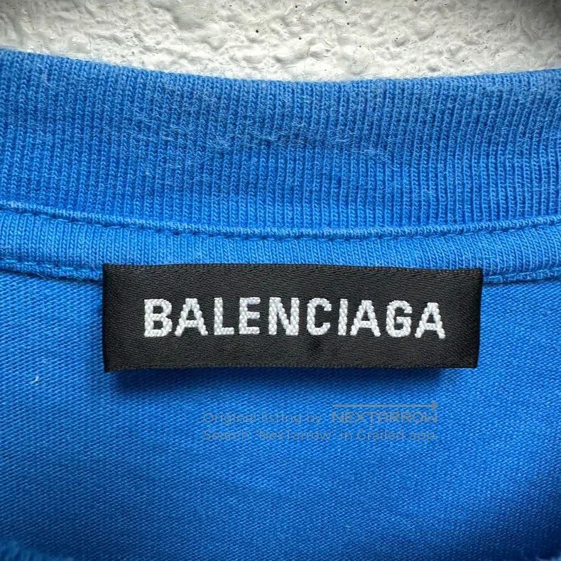 Balenciaga Balenciaga Solid Color Letter Mailbox Logo Print Loose Sho Size US S / EU 44-46 / 1 - 3 Thumbnail