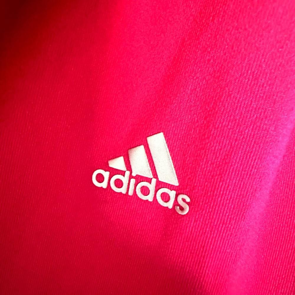 Adidas Adidas Pink Half Zip Long Sleeve Pullover Jacket Medium Size M / US 6-8 / IT 42-44 - 6 Thumbnail