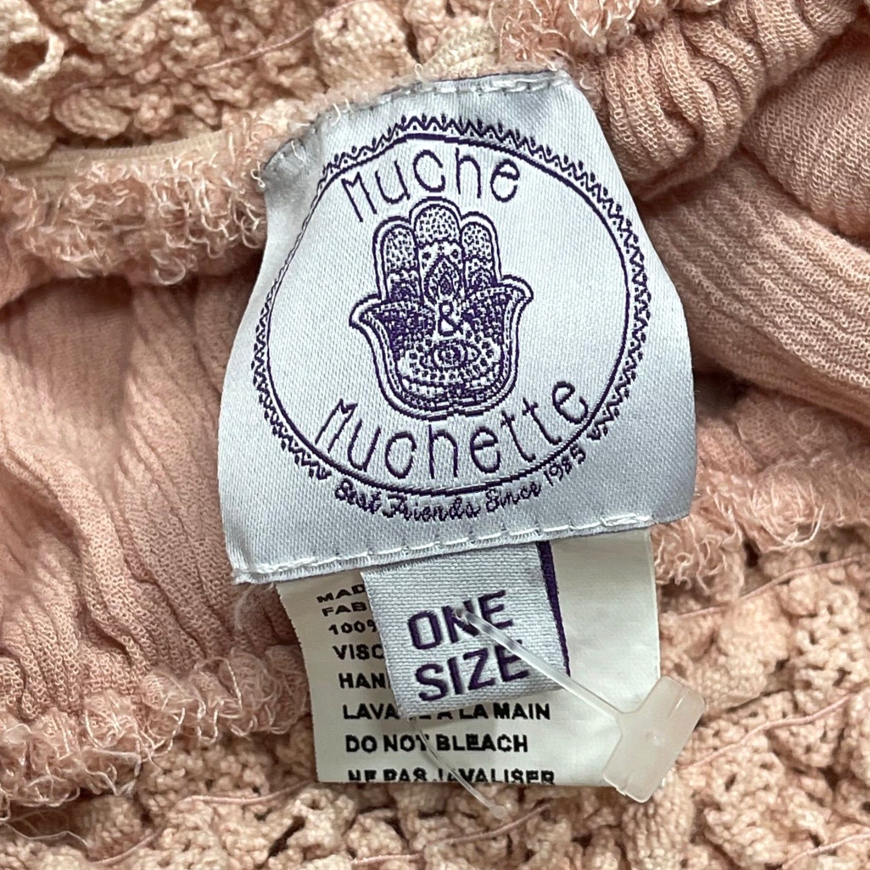 Pinko Muche Muchette Blouse OFF THE SHOULDER ONE SIZE Pink Bohemian Peasant Tunic Short Sleeve Viscose Women Regular Shirt Vintage No? Wait. Size ONE SIZE - 5 Thumbnail