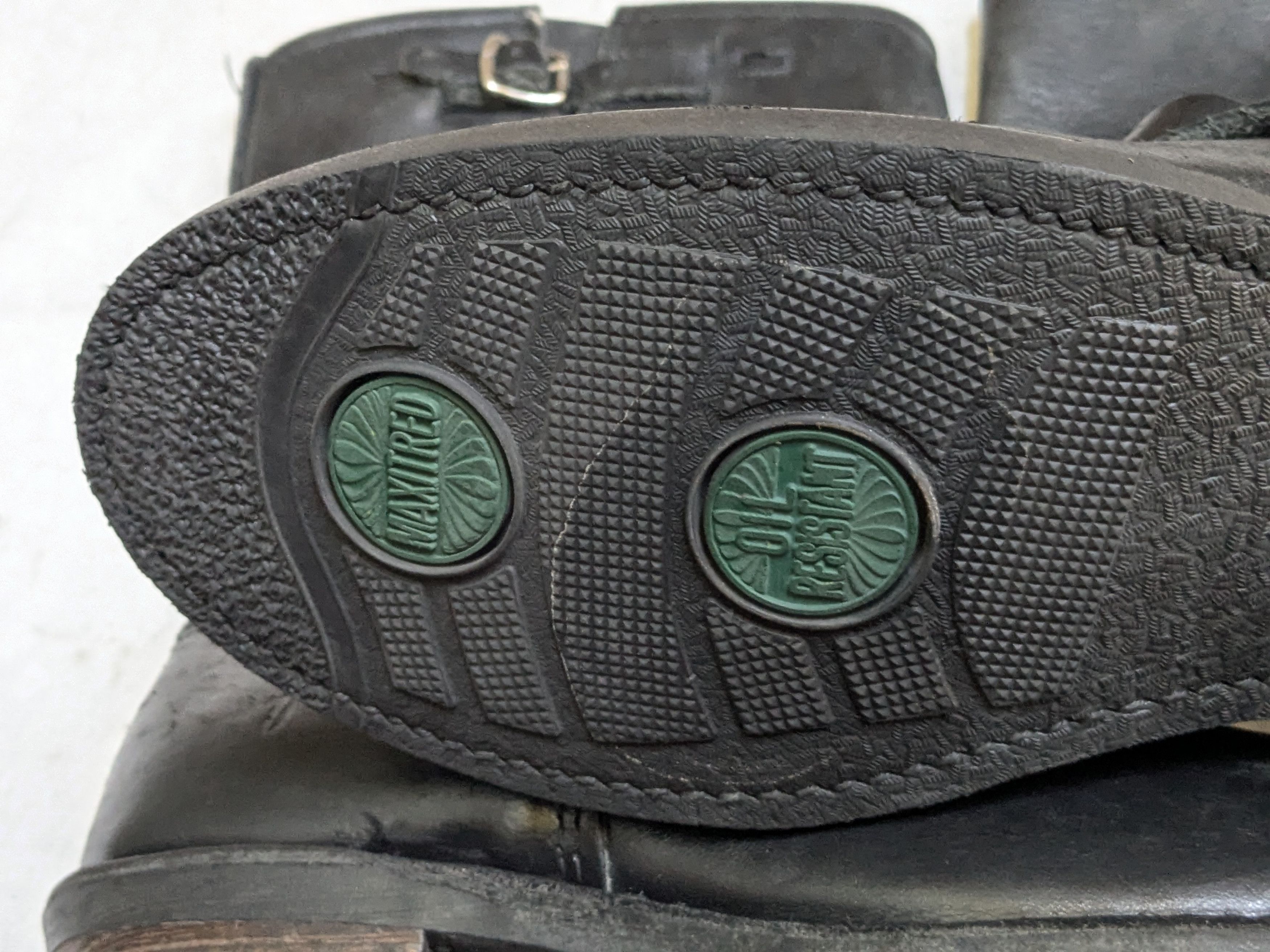 Frye Frye Engineer Black Leather 9.5 M Leather Buckle Size US 9.5 / EU 42-43 - 21 Thumbnail
