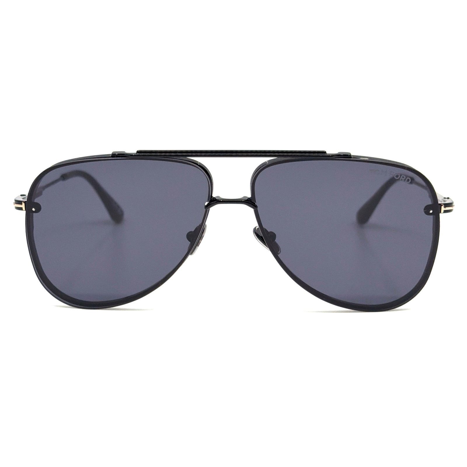 Tom Ford New, TOM FORD Leon Sunglasses TF1071 01A Authentic Size ONE SIZE - 1 Thumbnail