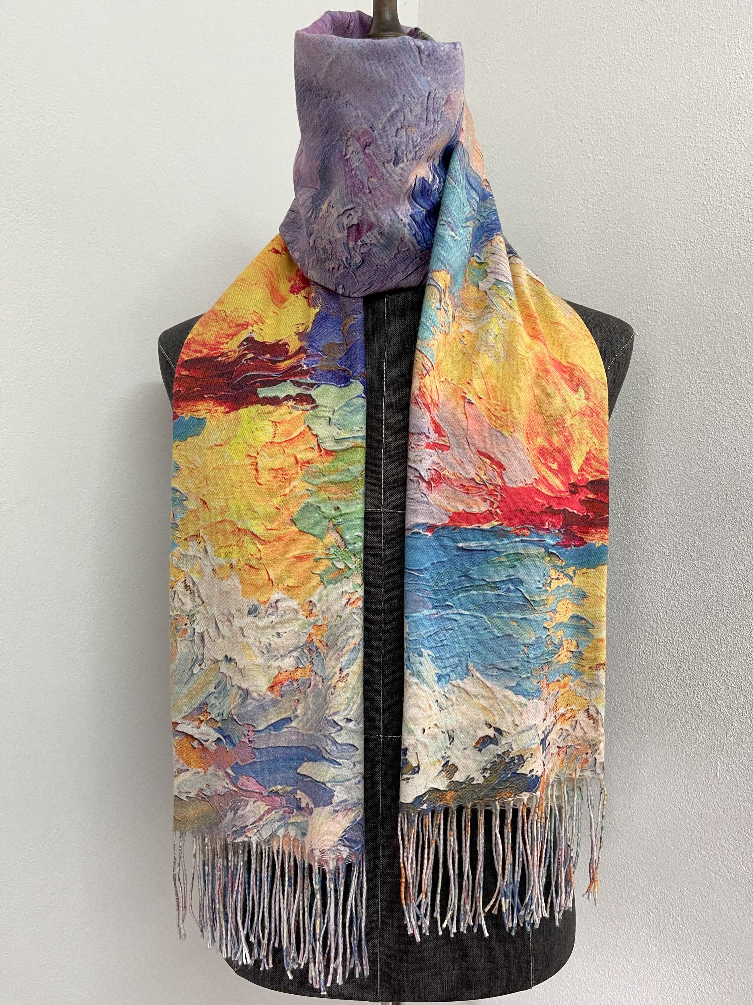 Other Je Crois Soi Big Size Scarf / Muffler - 6121 Size ONE SIZE - 1 Thumbnail