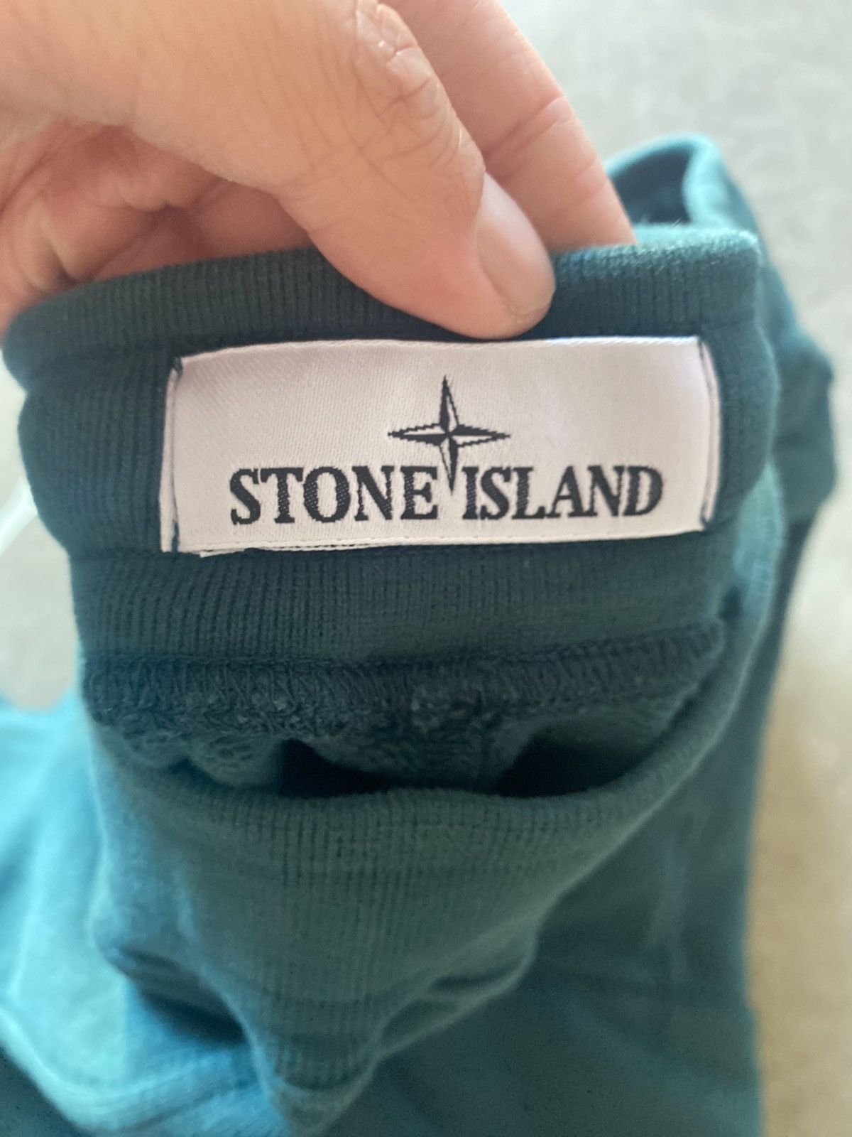 Stone Island Stone Island Teal Sweatpants Size US 33 - 2 Thumbnail