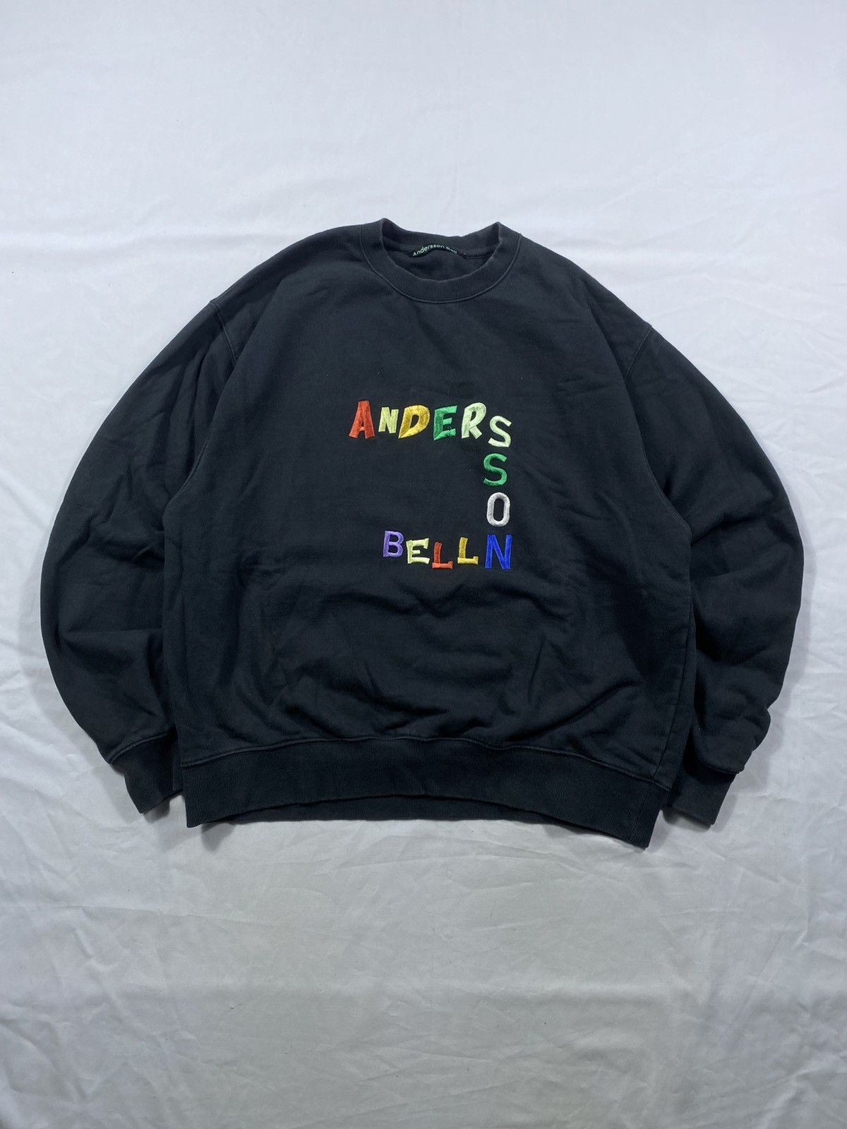 Andersson Bell Y2K Anderson Bell Rainbow Logo Sweatshirt Size US L / EU 52-54 / 3 - 2 Thumbnail