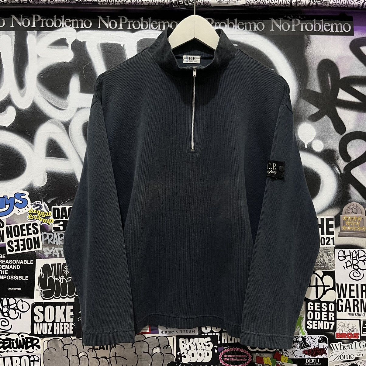 Vintage Cp Company halfzip with old badge japan release