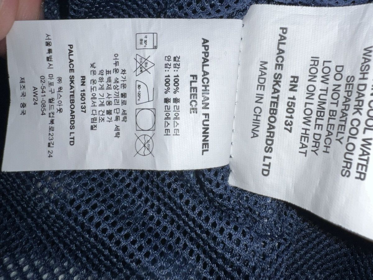 Palace Palaska Appalachian Funnel Fleece Blue M Size US M / EU 48-50 / 2 - 8 Thumbnail