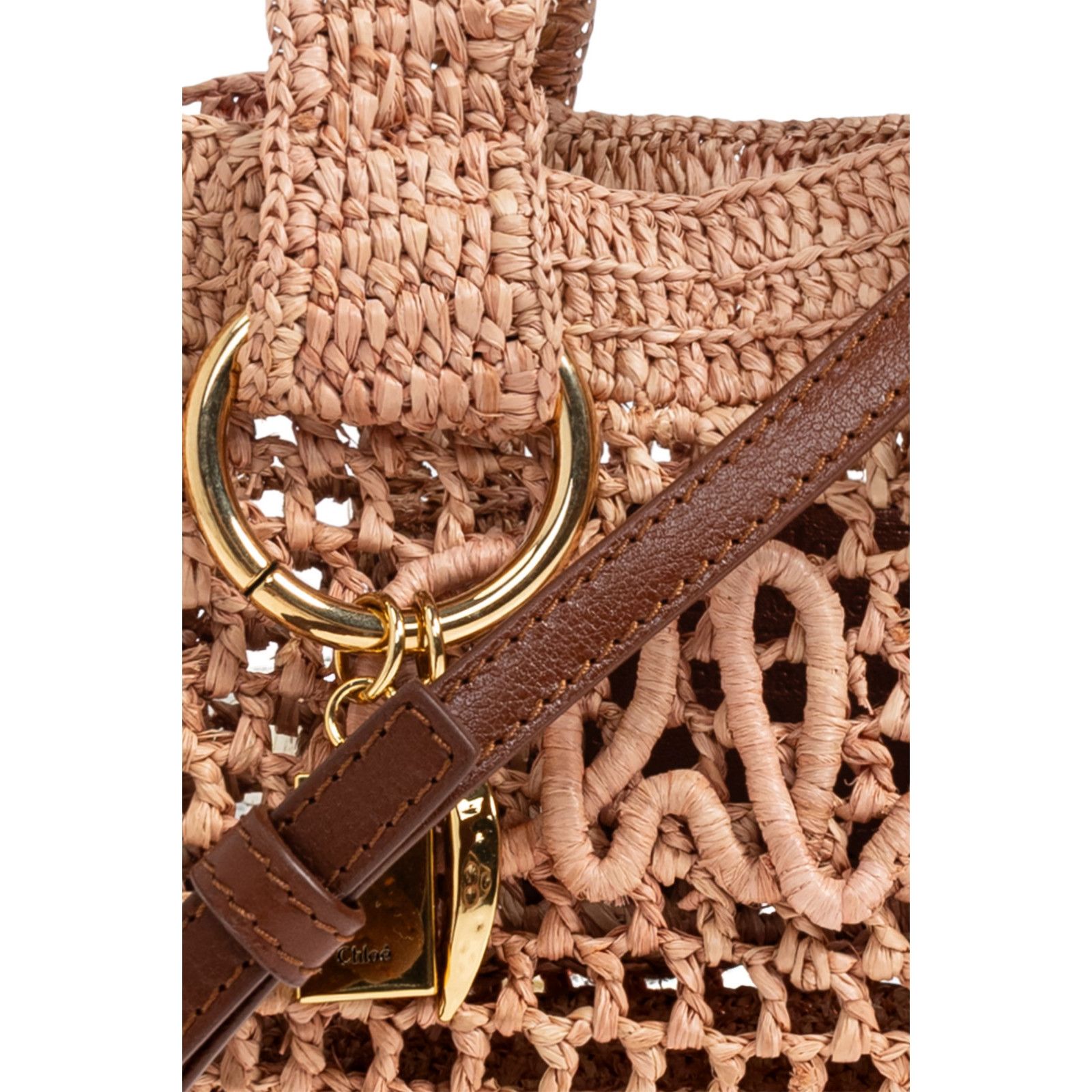 Chloe CHLOE Summer Banana Mini East West Summery Pink Tote Bag New Size ONE SIZE - 5 Thumbnail