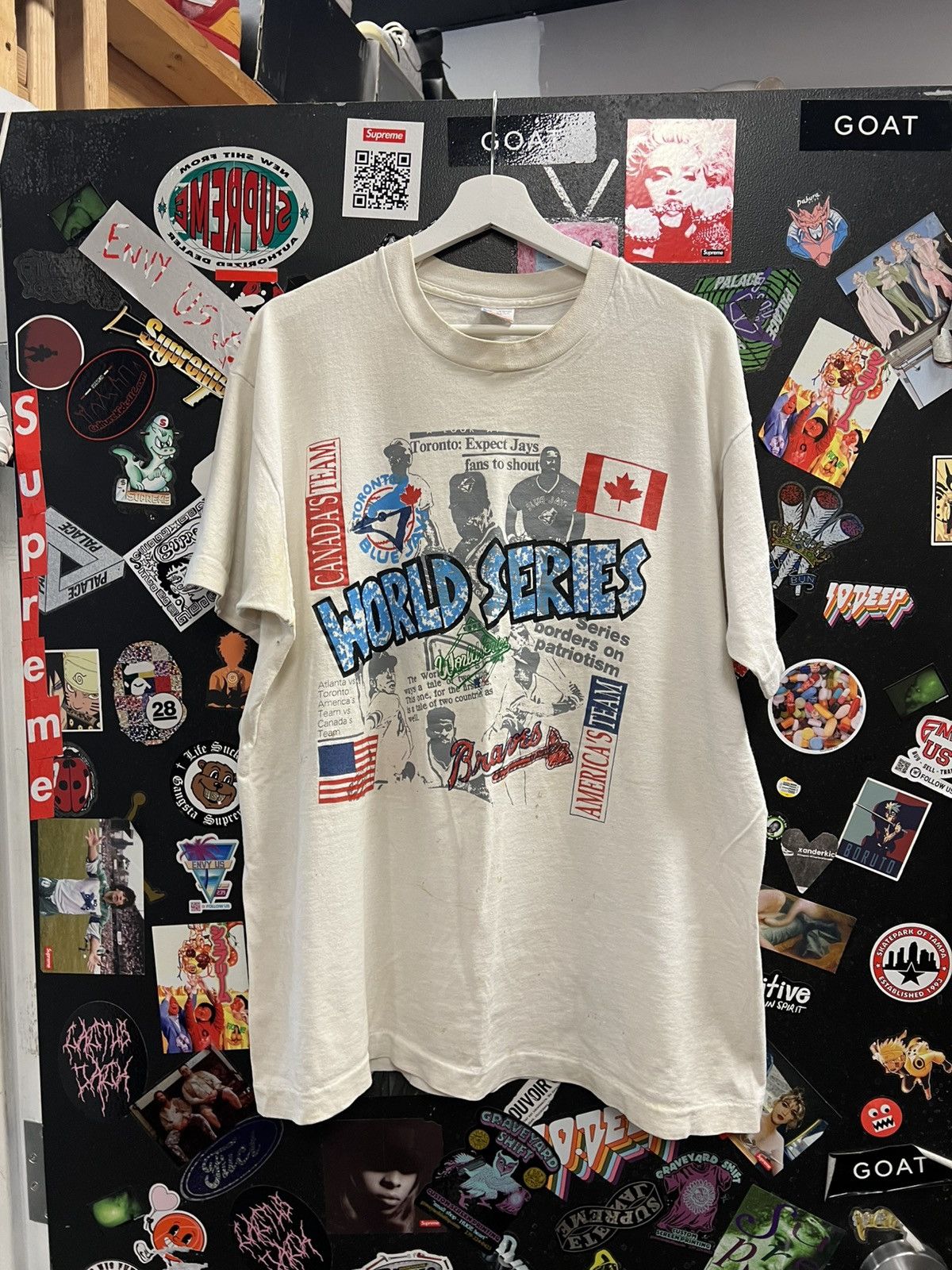 Vintage Vintage Canada Vs USA World Series Shirt Size US XL / EU 56 / 4 - 1 Thumbnail