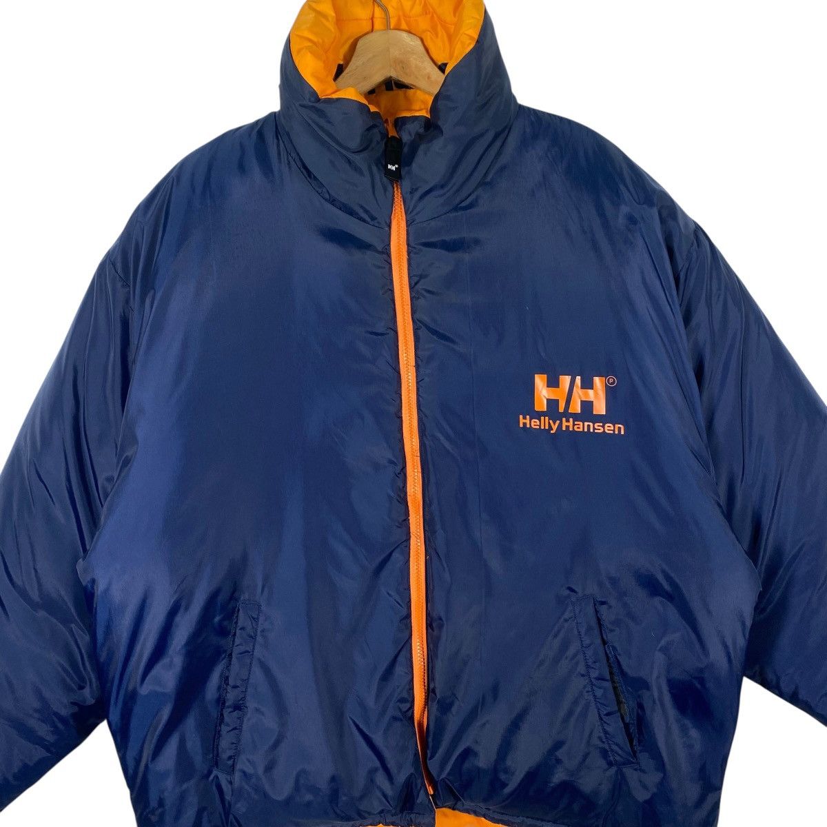 Helly Hansen Vintage Helly Hansen Reversible Down Puffer Jacket Size L Size US L / EU 52-54 / 3 - 9 Thumbnail