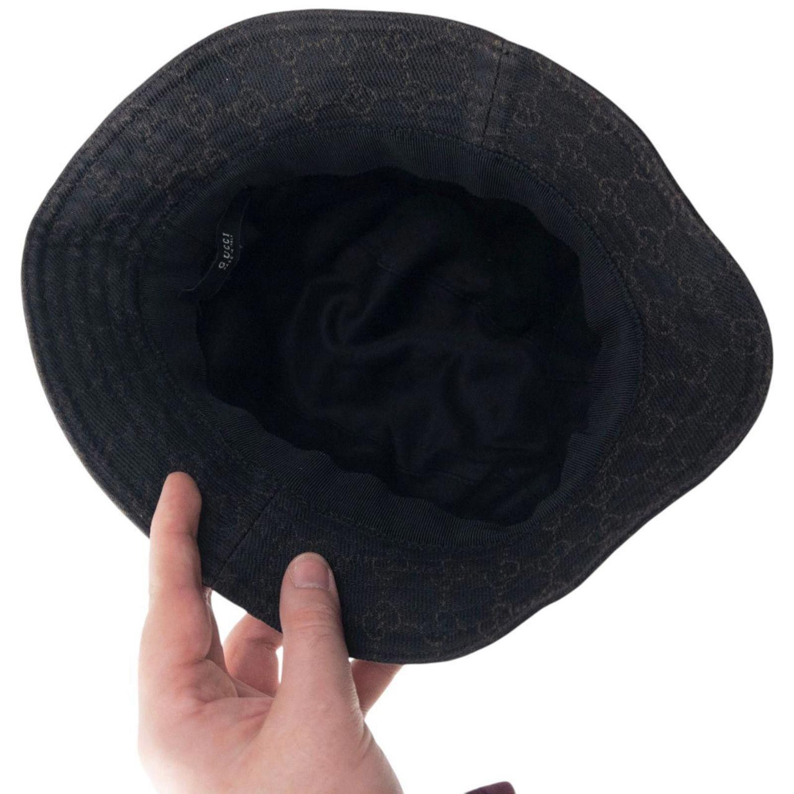 Gucci Vintage 2000s Gucci Monogram Bucket Hat Size M Size ONE SIZE - 4 Thumbnail