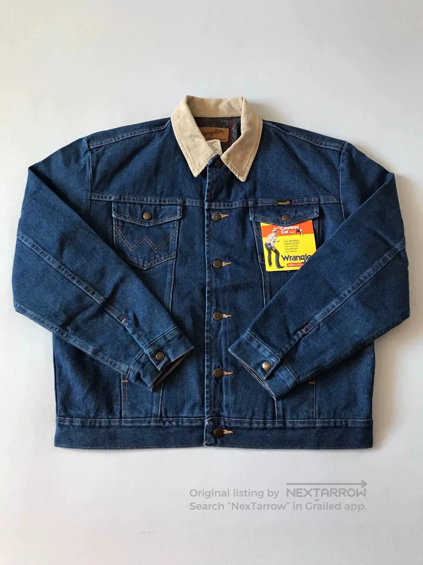 Wrangler Wrangler Western Denim Jacket Fleece Lined. Size US XS / EU 42 / 0 - 1 Thumbnail