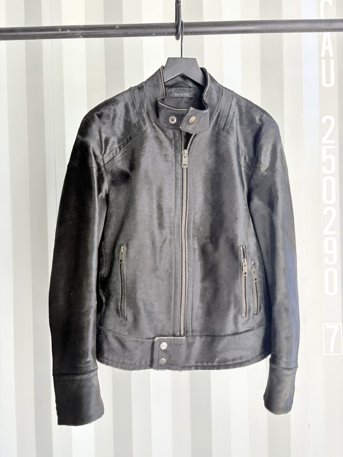 【Gucci】Tom Ford期 Jacket Size48 GUCCI Tom Ford Era Leather Moto Jacket IT 48 US 38 Small