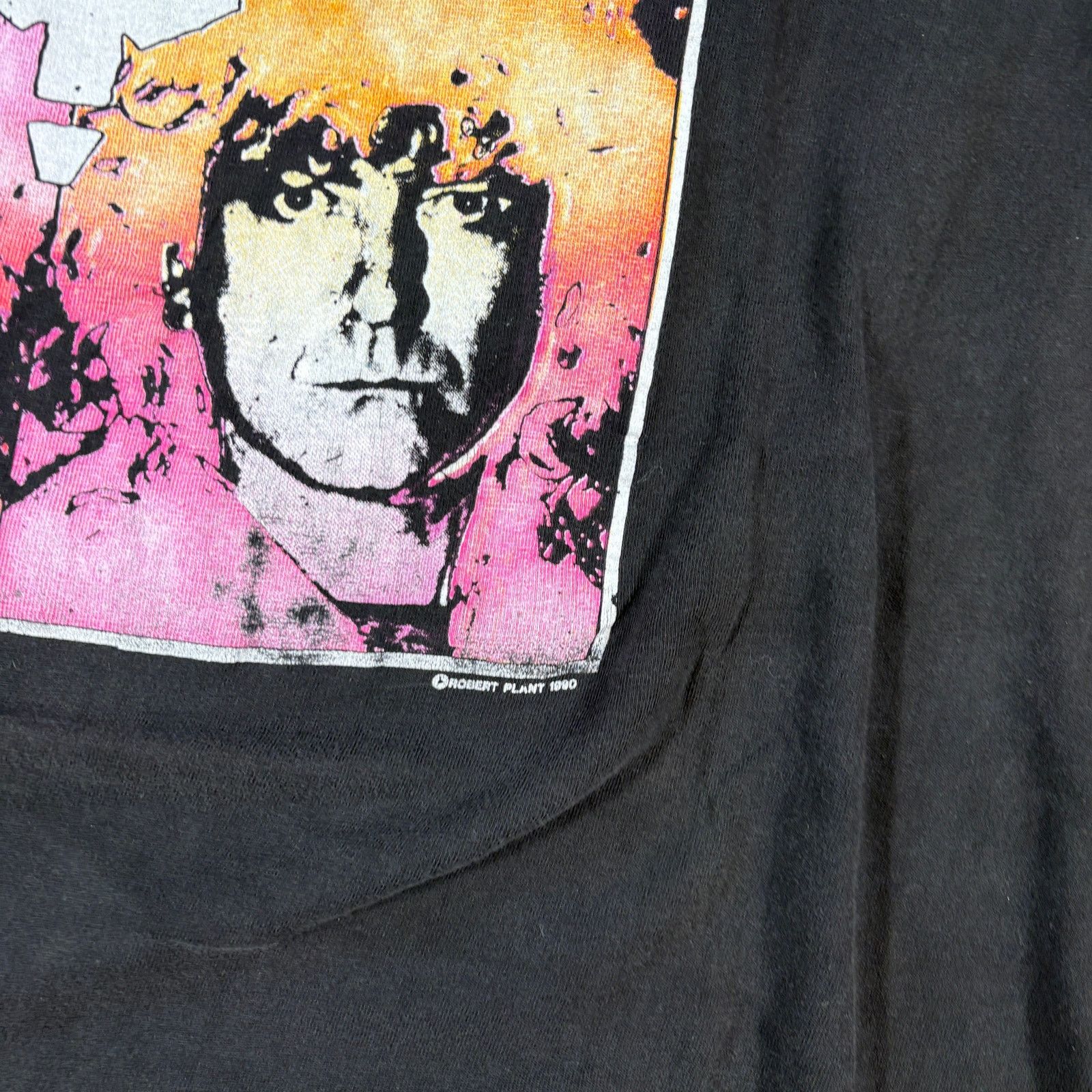 Vintage Vintage 90s Robert Plant Tour Shirt Led Zeppelin Size US L / EU 52-54 / 3 - 3 Thumbnail
