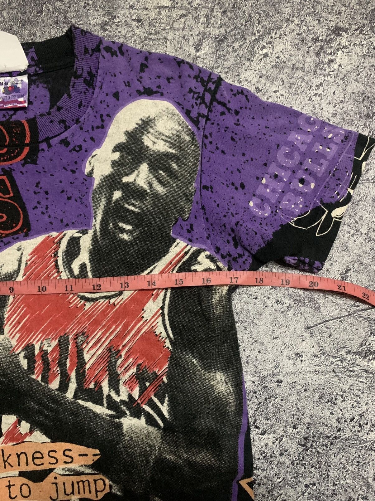 Vintage kids size Vintage Tshirt Magic Johnson Michael jordan NBA Size US XXS / EU 40 - 4 Thumbnail