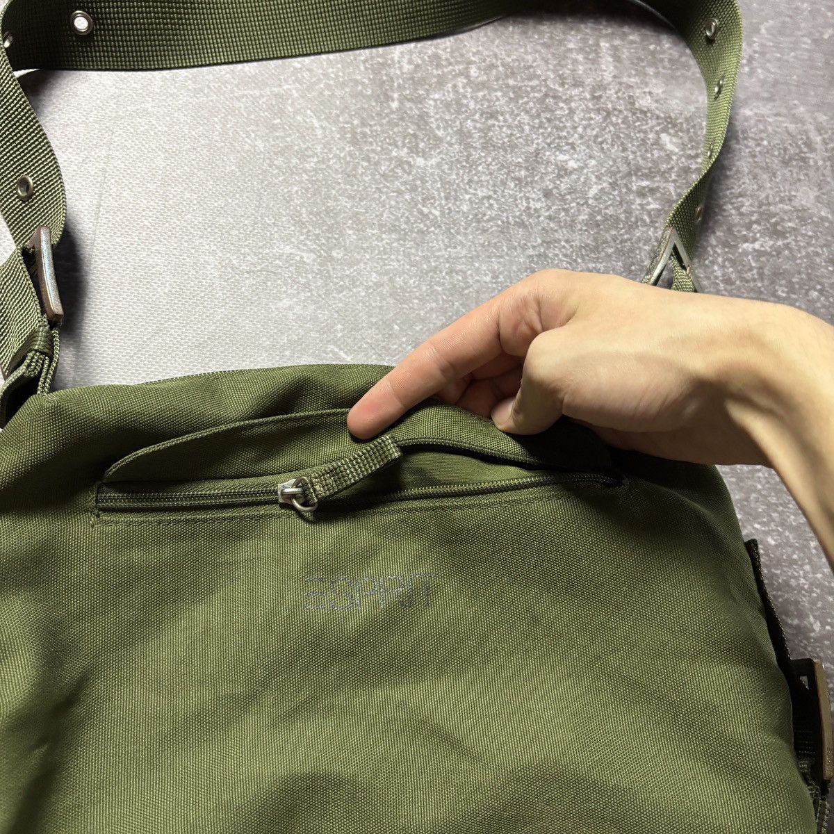 Hysteric Glamour × If Six Was Nine × Japanese Brand y2k vintage military style shoulders bag 90s canvas Size ONE SIZE - 5 Thumbnail
