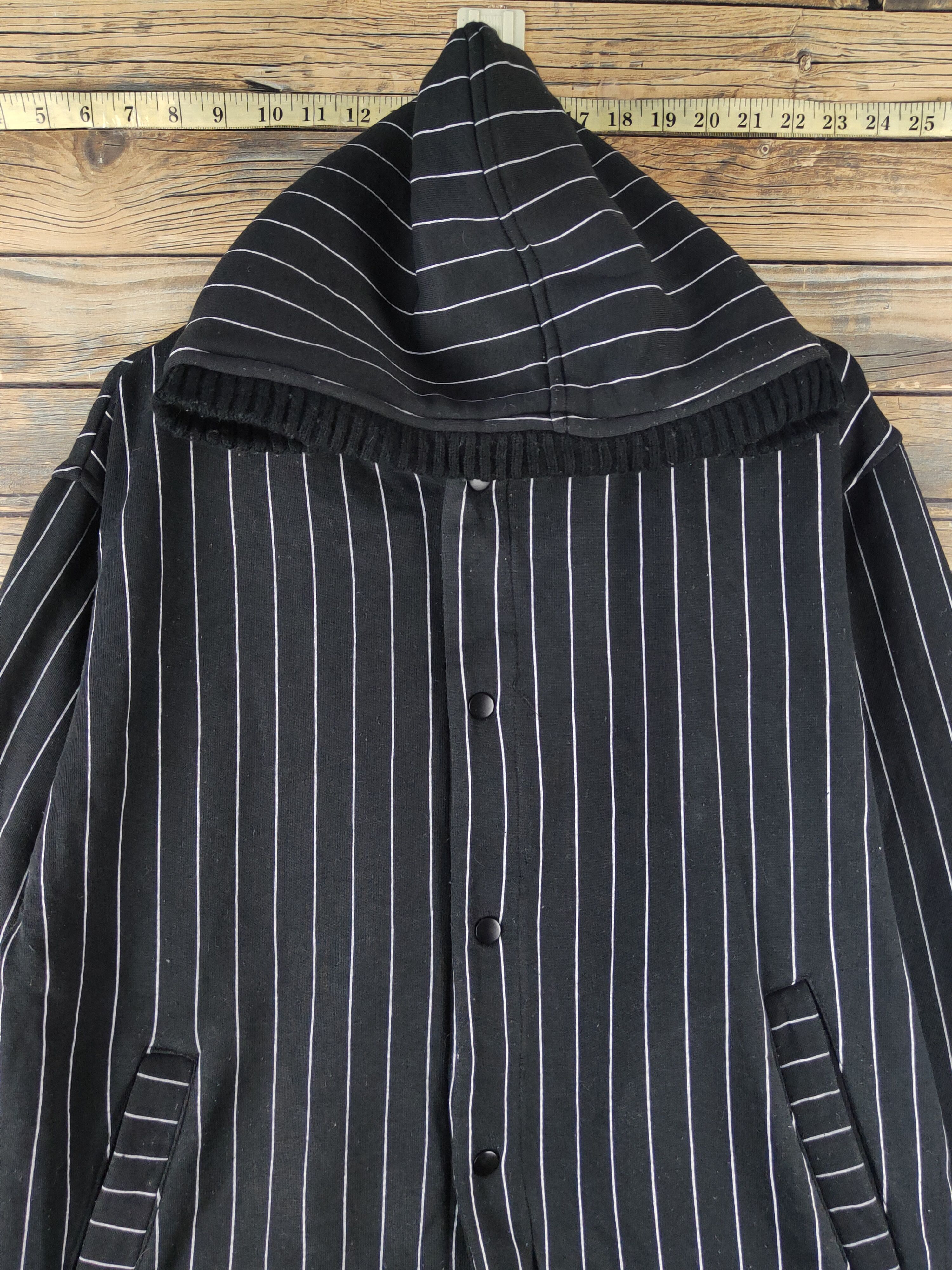 Japanese Brand DL Bullet Noise Black Hoodie Sweaters #2474 Size US L / EU 52-54 / 3 - 2 Thumbnail