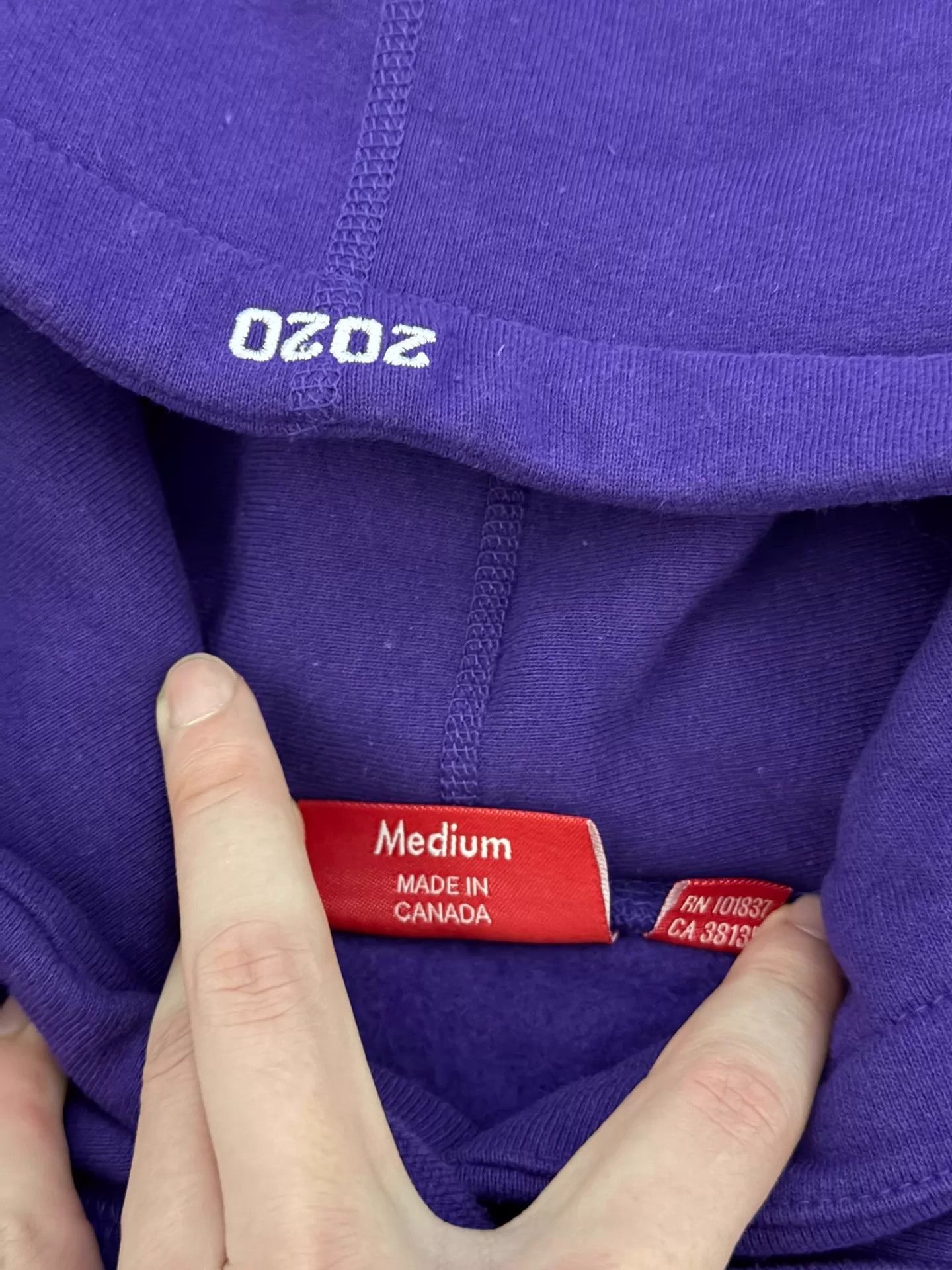 Supreme Supreme 2020 Purple Phantom Box Logo Hoodie M New Size US M / EU 48-50 / 2 - 4 Thumbnail