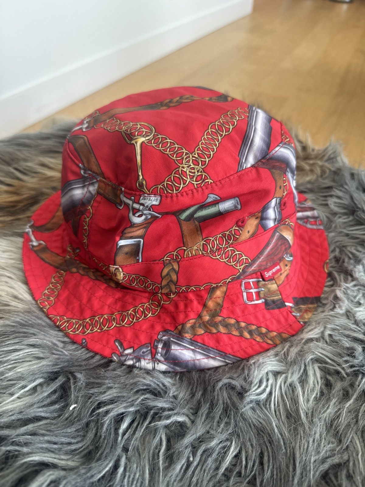 Supreme sup fisherman cap red Size ONE SIZE - 1 Thumbnail