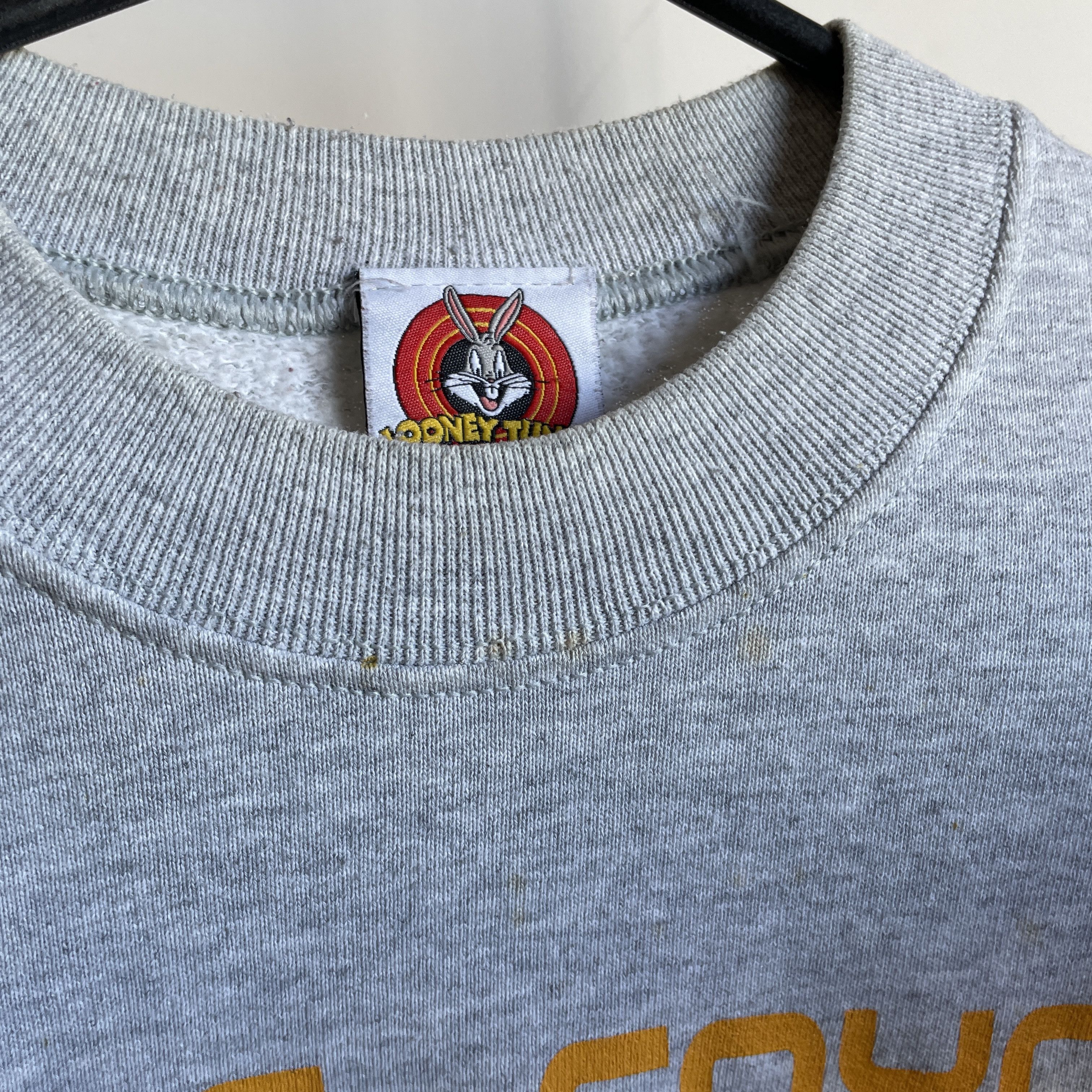 Vintage × Warner Bros Looney Tunes Vintage Wile E. Coyote 1997 Sweatshirt Size M Size US M / EU 48-50 / 2 - 5 Thumbnail