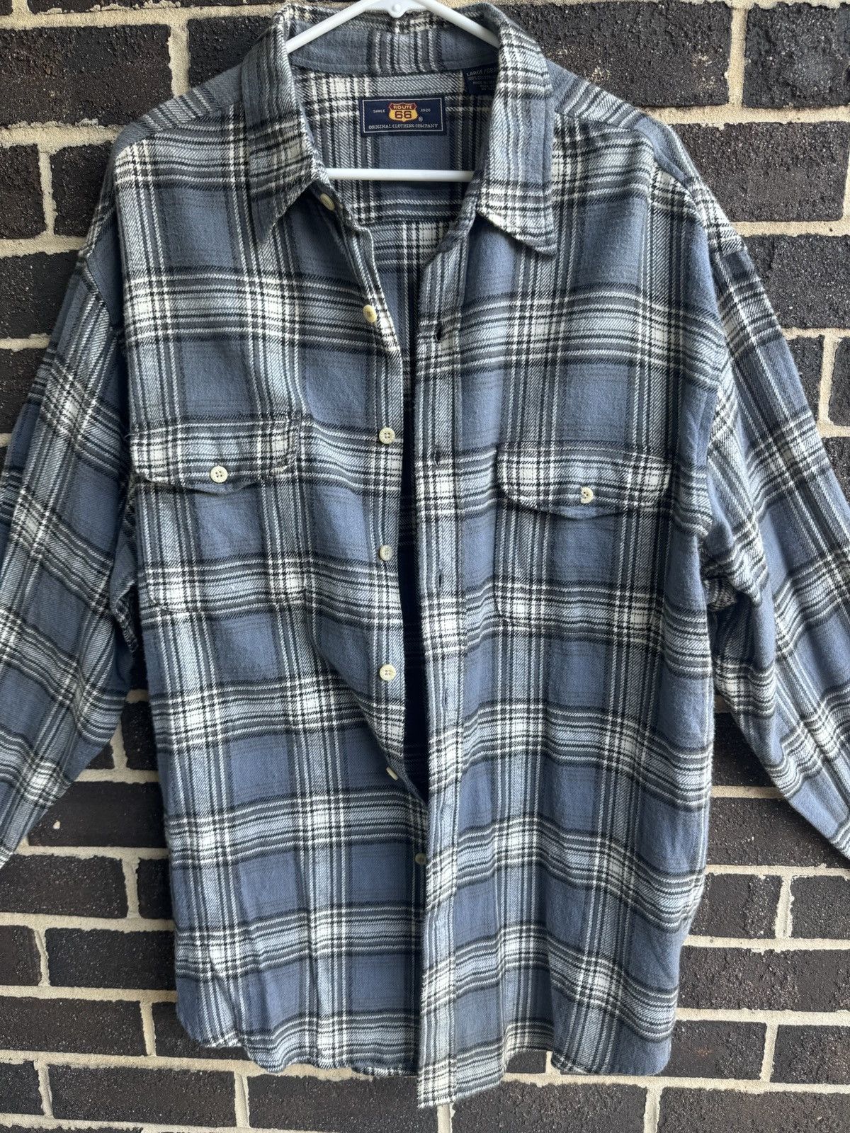 Route 66 Vintage 2000’s Route 66 Flannel Size US XL / EU 56 / 4 - 1 Thumbnail