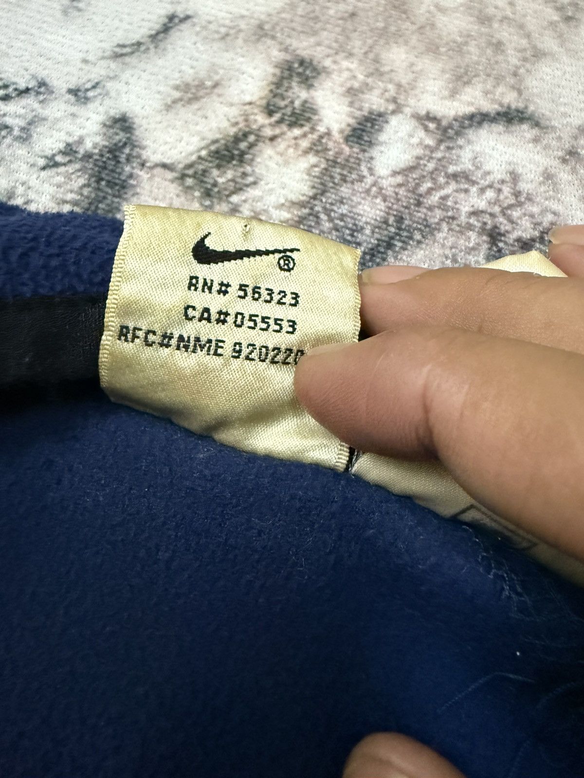 Nike × Vintage Vintage 90s Nike Thermafit Halfzipper Fleece Sweater Size US S / EU 44-46 / 1 - 10 Thumbnail