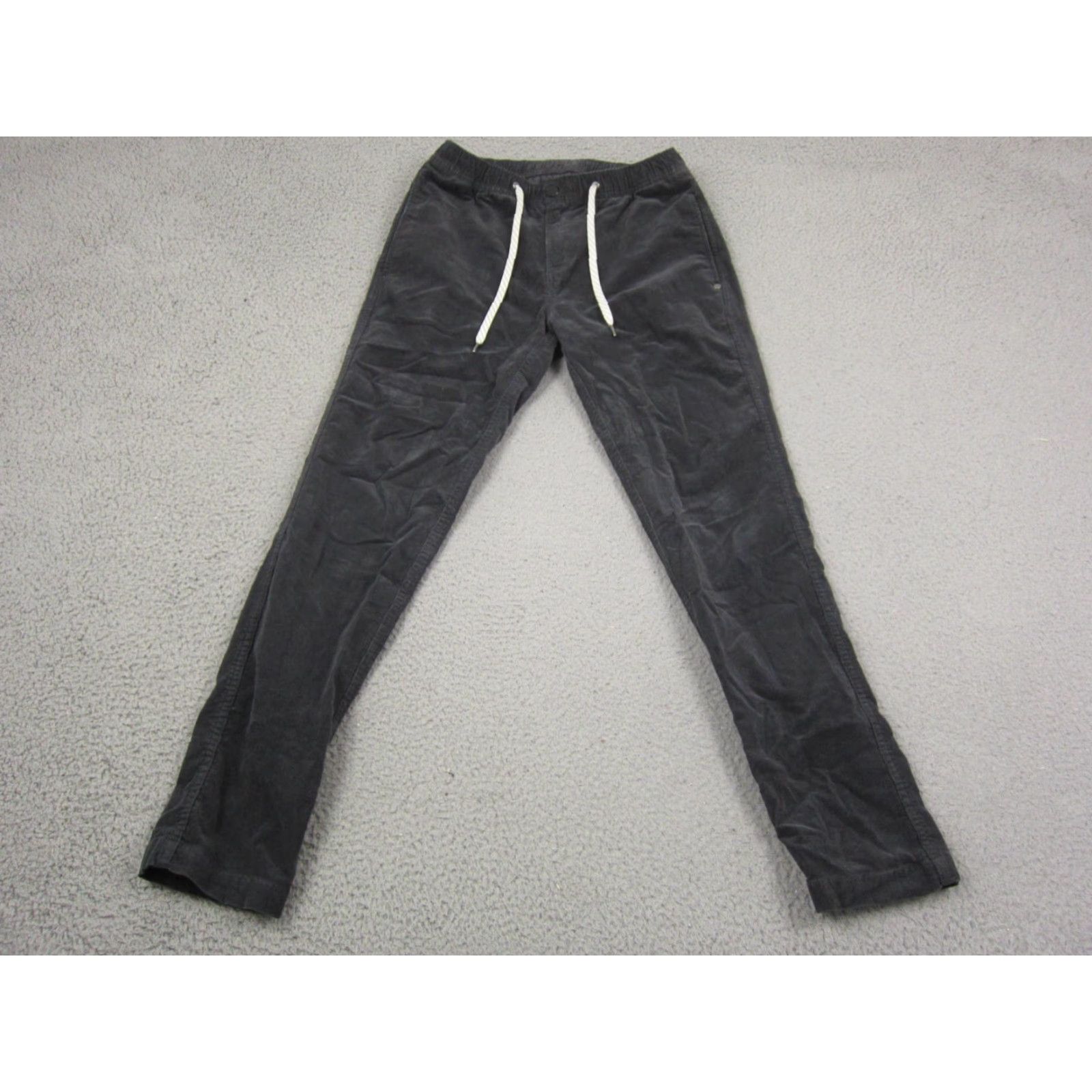 Vuori Vuori Pants Mens Small Black Corduroy Jogger Casual Cotton Size US 29 - 2 Thumbnail