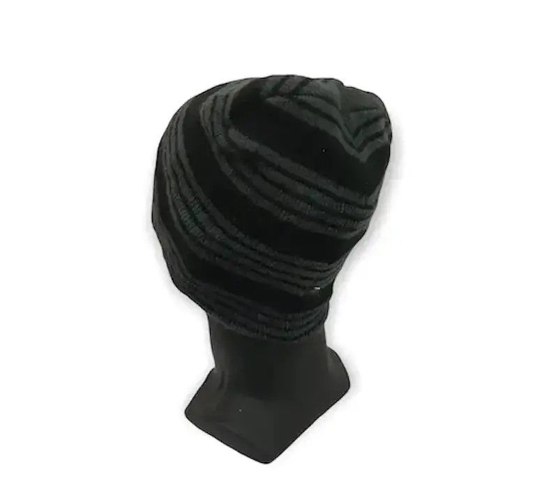 Japanese Brand Japanese Brand Stripe Design Beanie Hat Size ONE SIZE - 3 Thumbnail