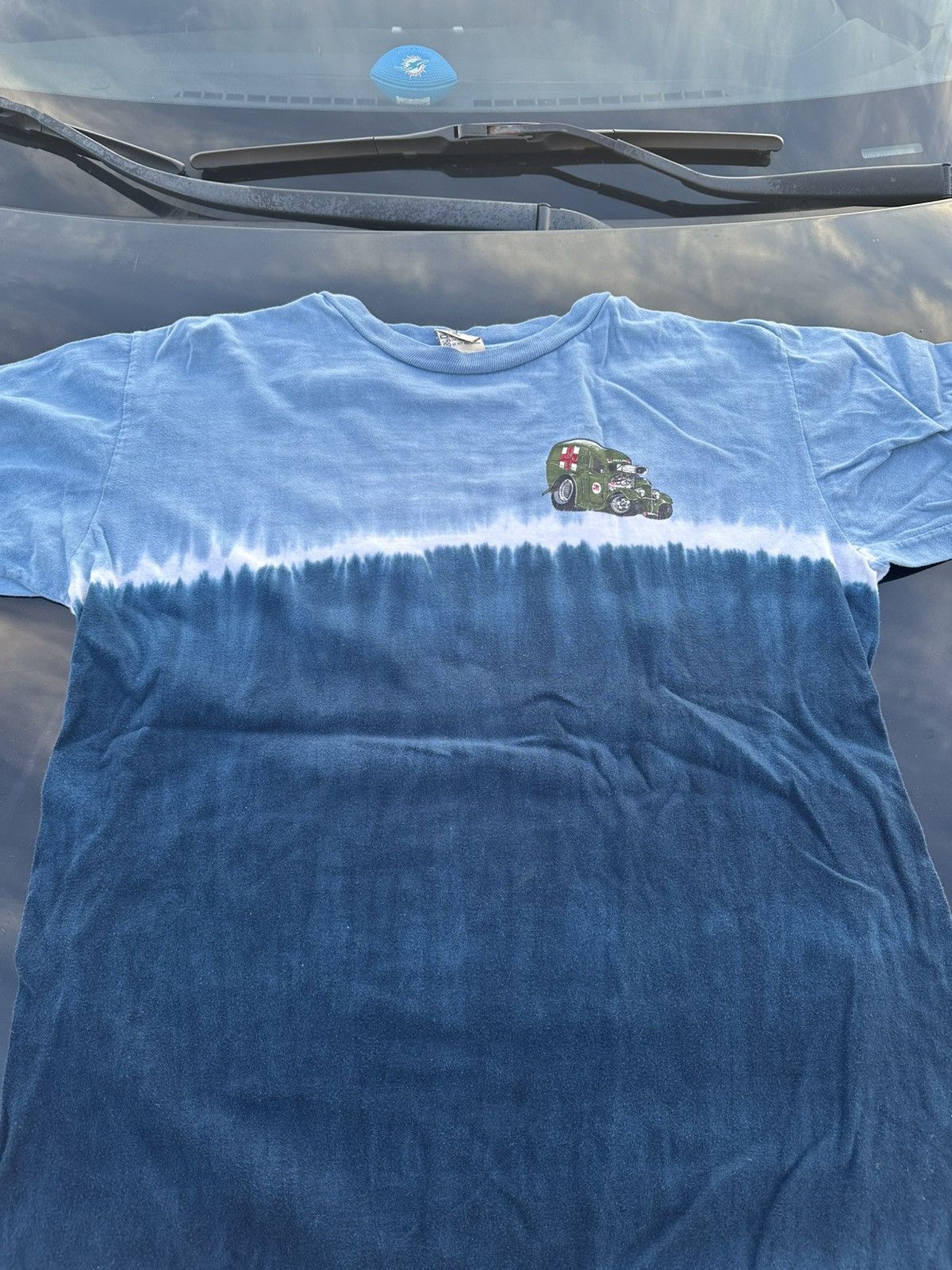 Vintage VINTAGE AMBULANCE GRAPHIC TEE Size US L / EU 52-54 / 3 - 1 Thumbnail