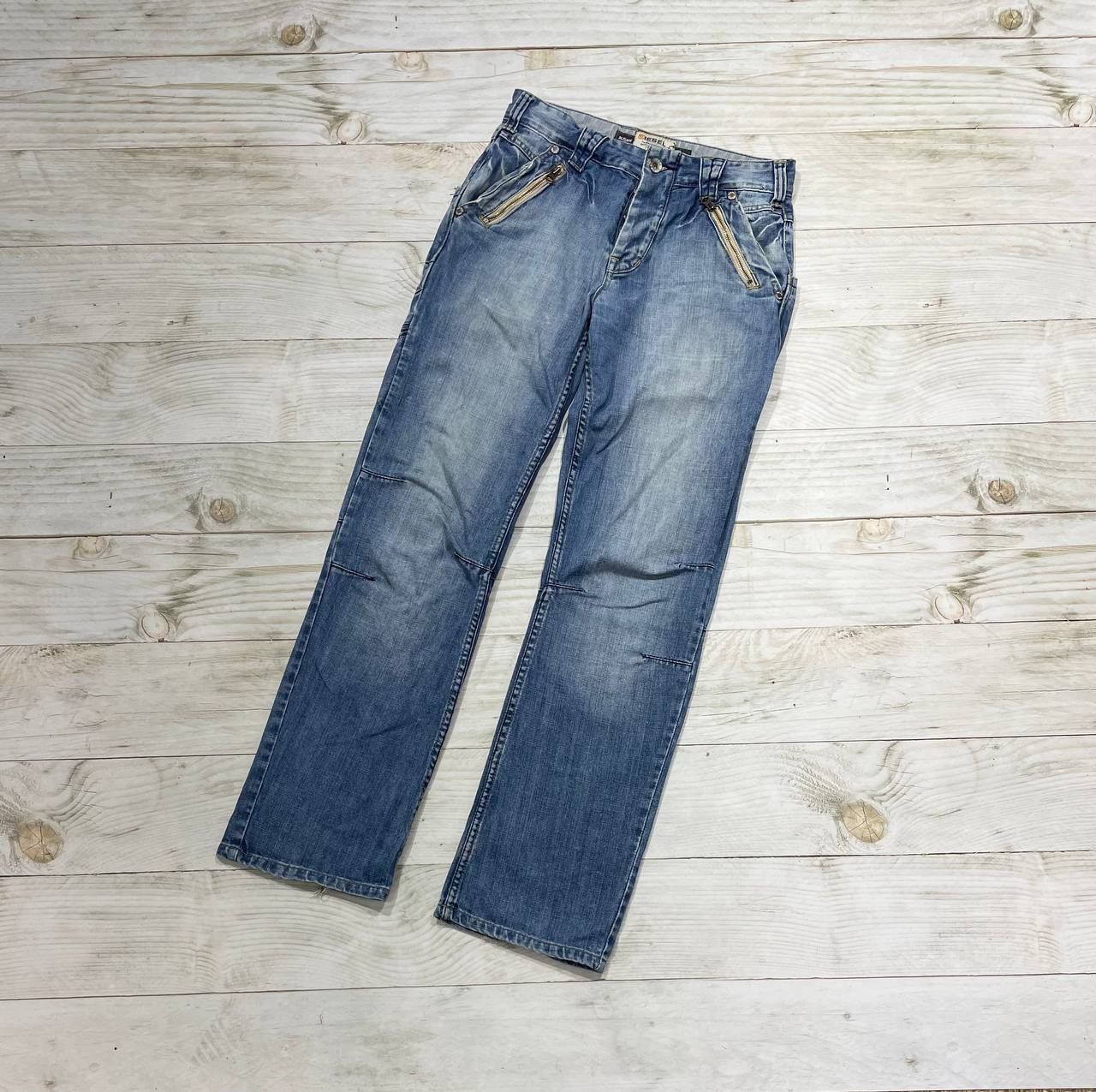Diesel Vintage Diesel Denim Jeans Big Logo 90s Size US 30 / EU 46 - 2 Thumbnail