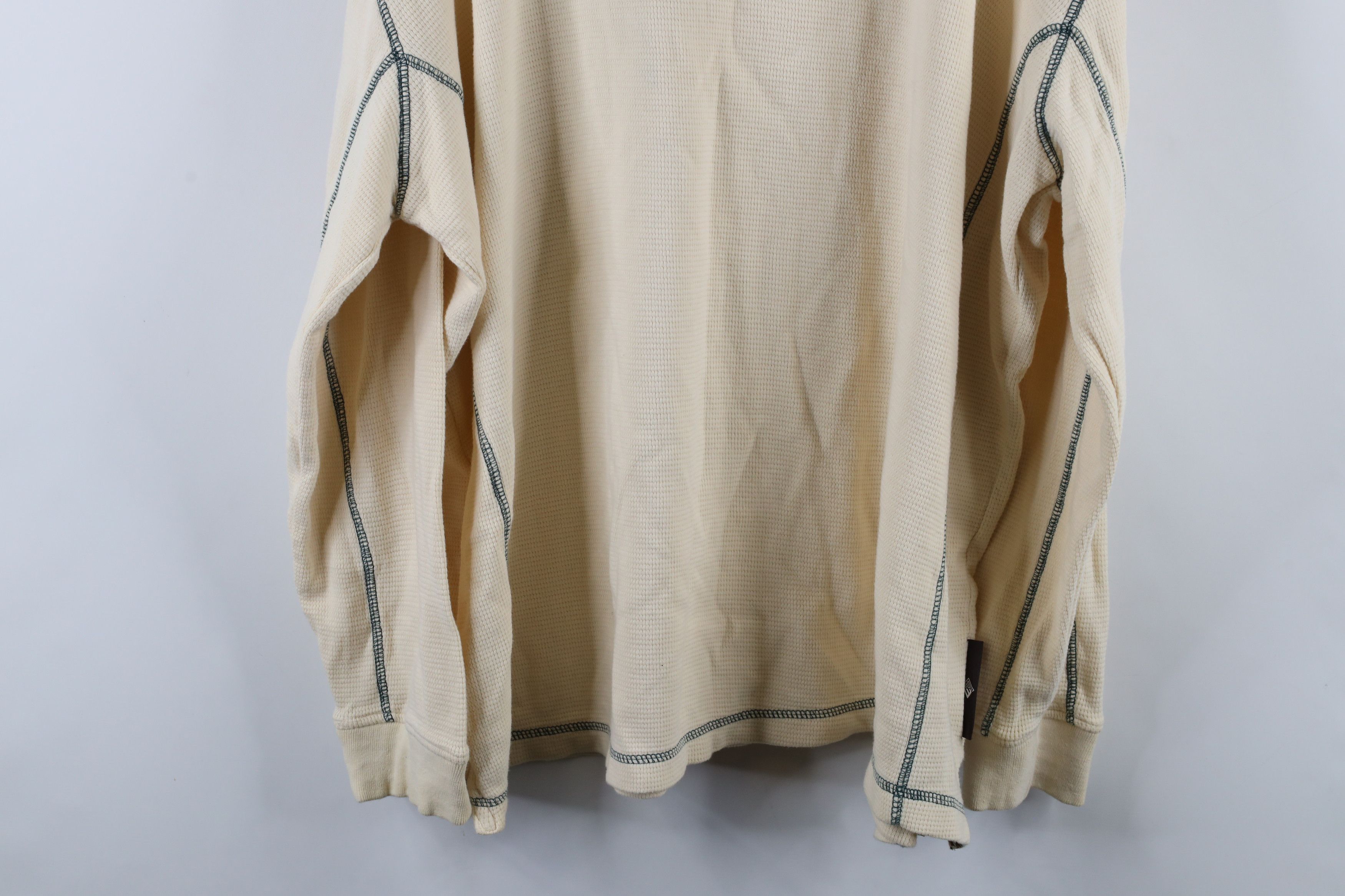 Enyce × Vintage Vintage Y2K Enyce Thermal Waffle Knit Long Sleeve T-Shirt Size US XXL / EU 58 / 5 - 14 Thumbnail