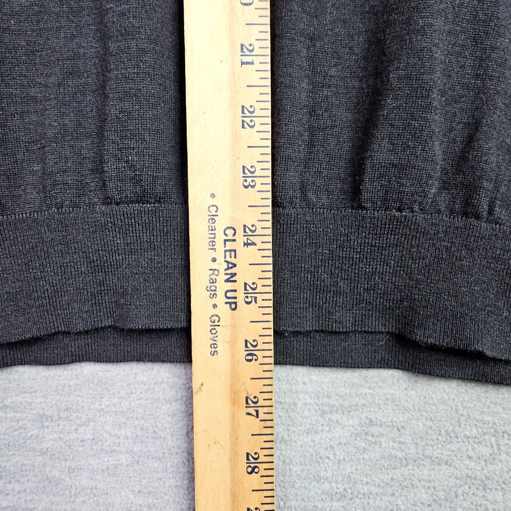 Reiss Reiss Gray Merino Wool Short Sleeve Polo Sweater XL Women's Pullover Knit Top Size XL / US 12-14 / IT 48-50 - 6 Thumbnail