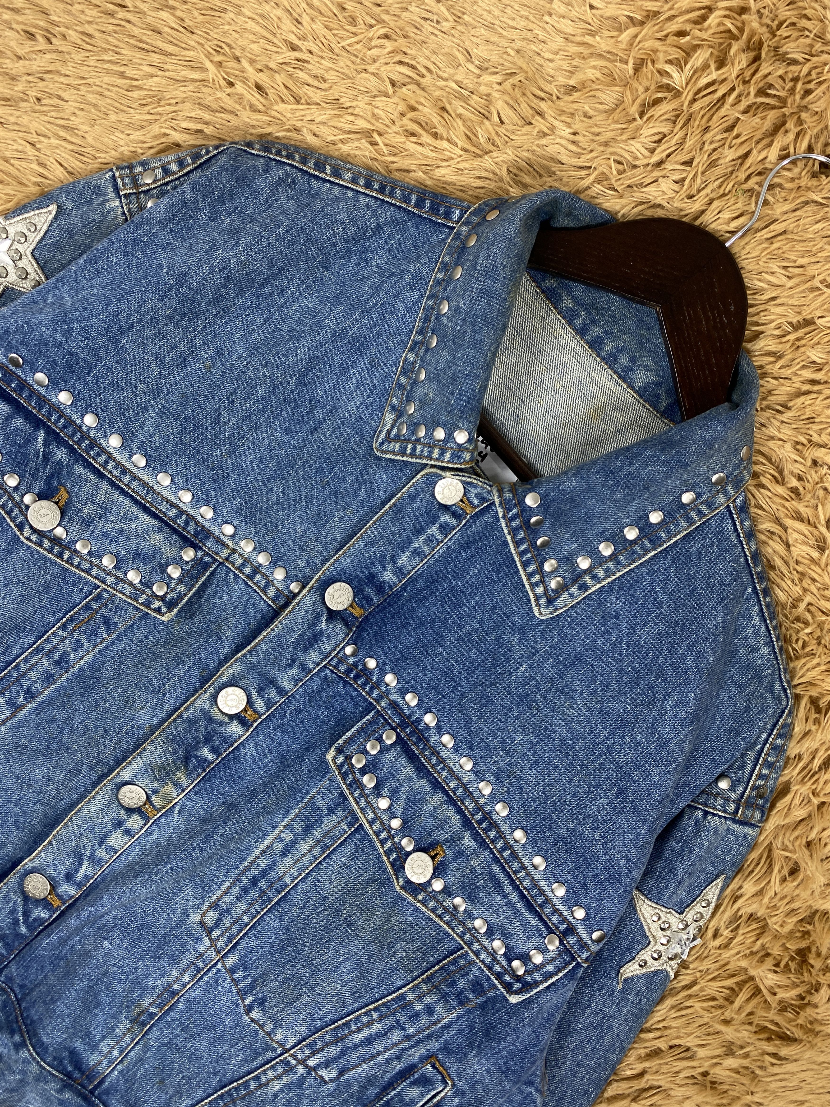 Vintage Vintage Ficce Jeans Denim Jacket PJ2402 Size US M / EU 48-50 / 2 - 3 Thumbnail
