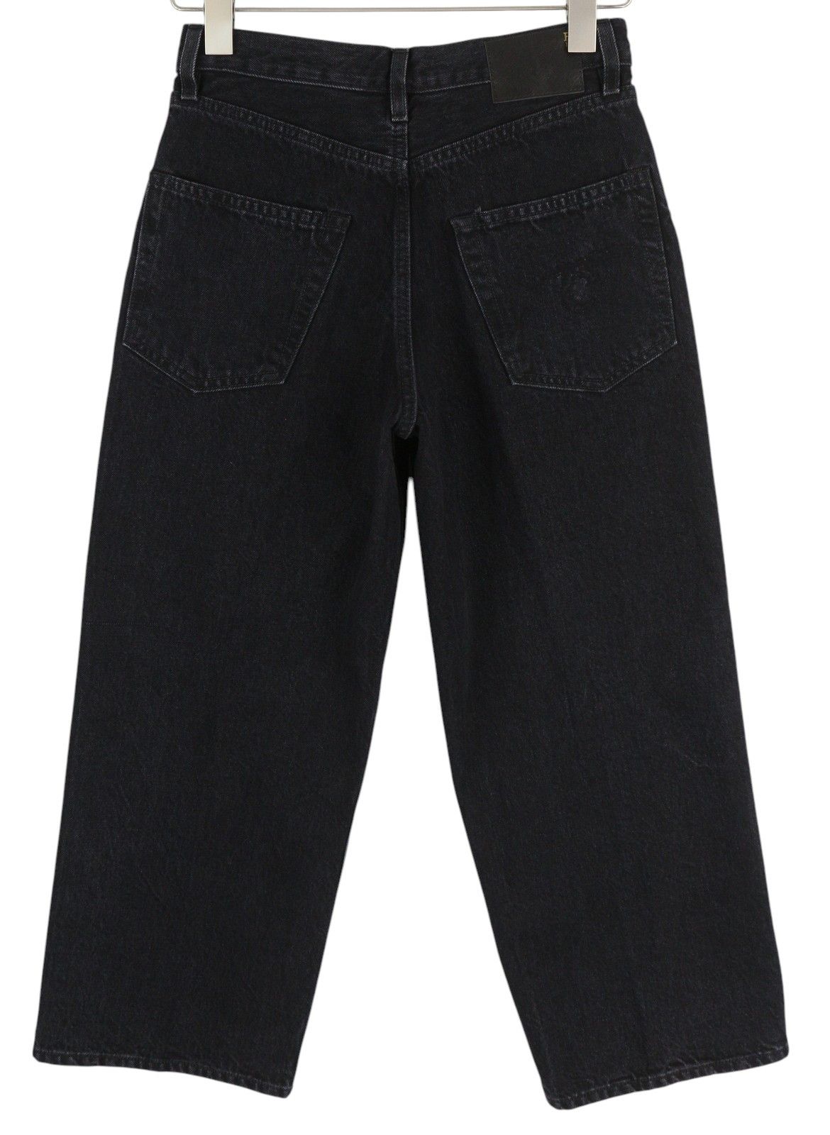 R13 ANKLED D'ARCY 23 Wide Cropped Onix Black 84487 Size 23" - 3 Thumbnail