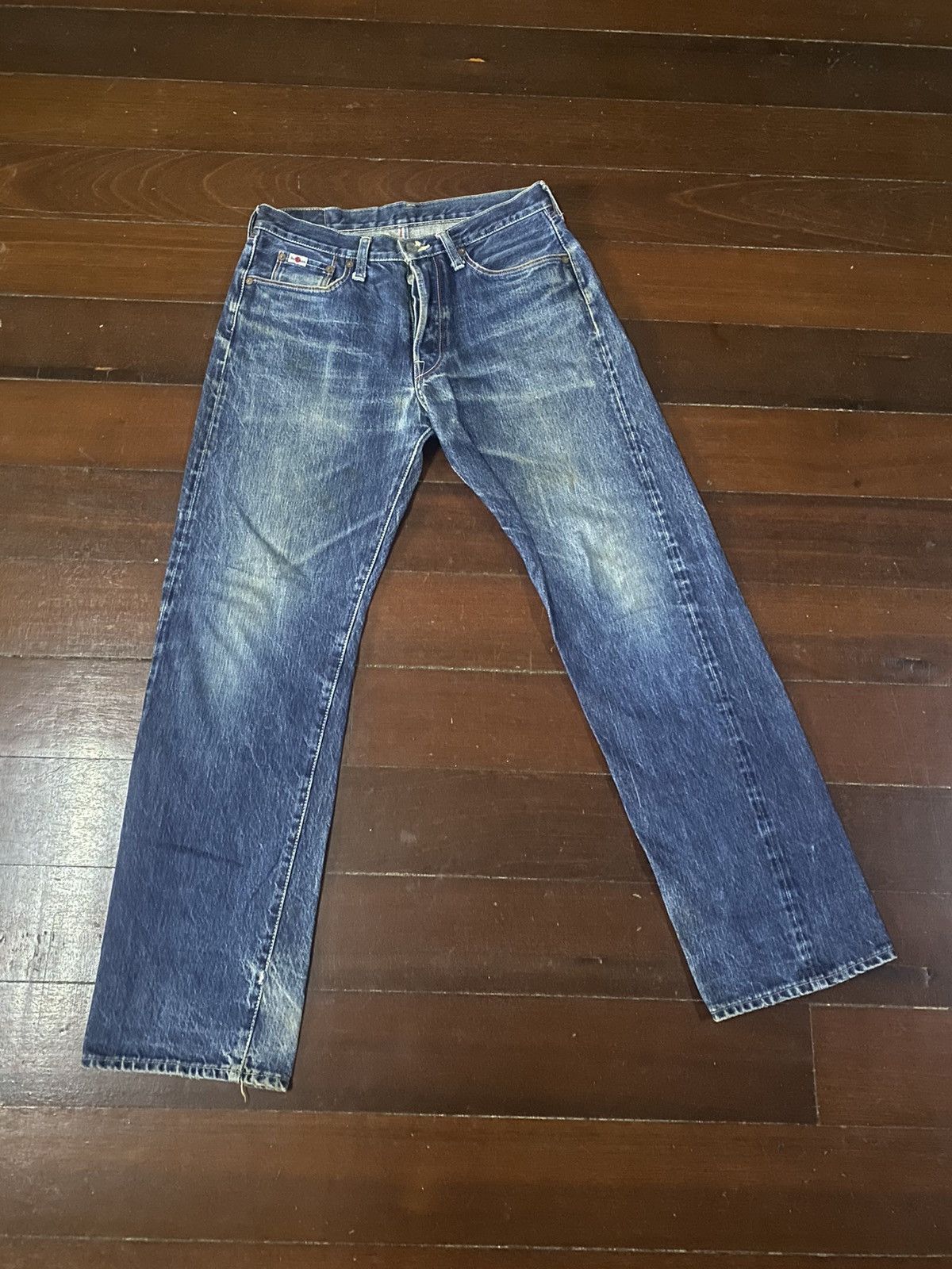 Studio D'Artisan Studio D’Artisan embroide og design Art Selvedge Denim faded Size US 32 / EU 48 - 12 Thumbnail