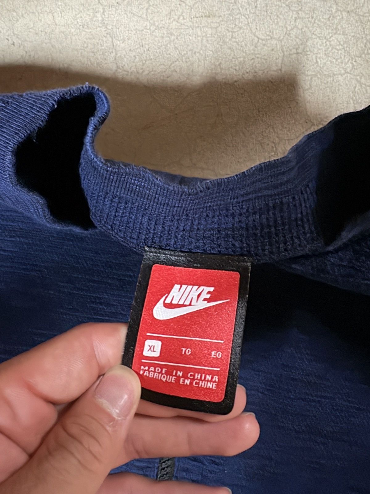 Nike Nike Tech Knit Bomber Jacket Navy Size XL Size US XL / EU 56 / 4 - 5 Thumbnail