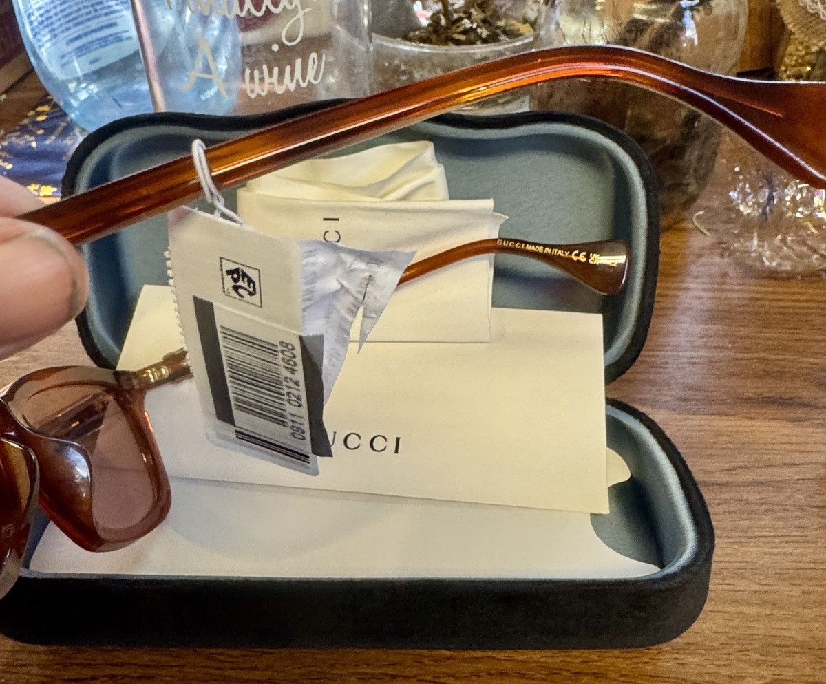 Gucci Gucci 55mm Square Sunglasses Qty: 1 HAVANA Size ONE SIZE - 4 Thumbnail