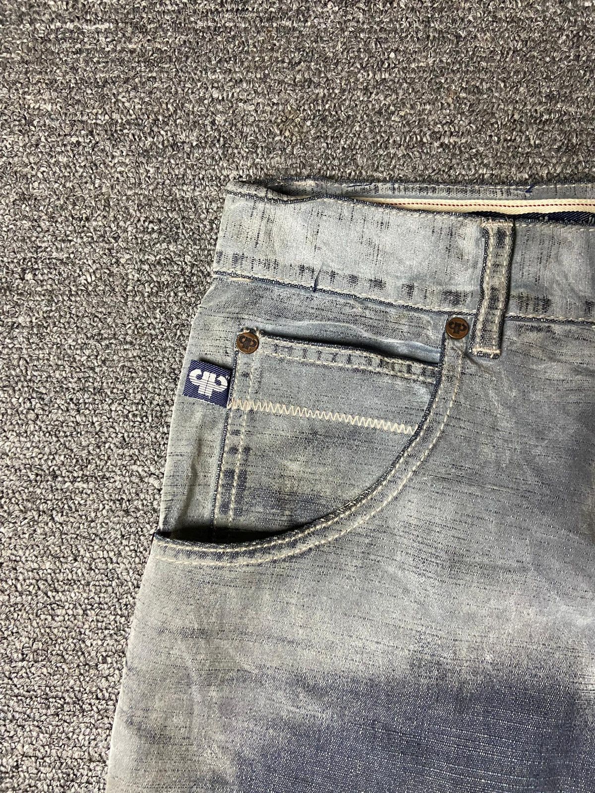 Pelle Pelle Vintage Pelle Pelle Damaged Baggy Jeans (165) Size US 36 / EU 52 - 17 Thumbnail